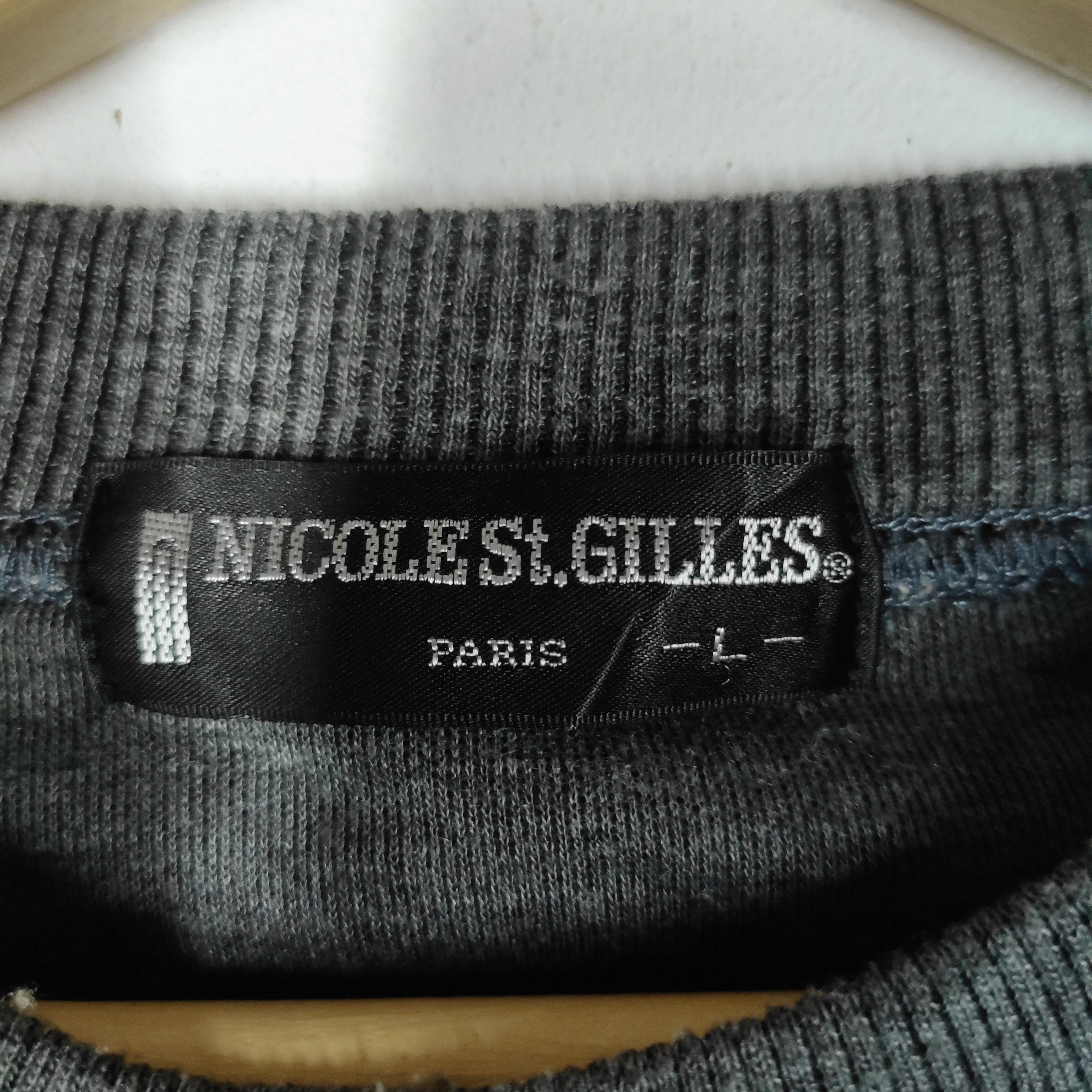 Vintage Vintage Nicole St. Gilles Sweatshirts Size US L / EU 52-54 / 3 - 4 Thumbnail