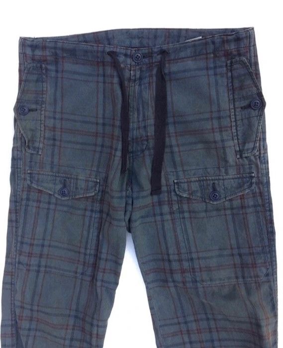 Paul Smith R.Newbold Checked Plaid Tartan Parachute Cargo Pant Size US 33 - 2 Thumbnail