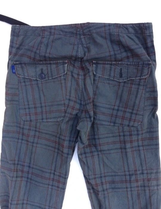Paul Smith R.Newbold Checked Plaid Tartan Parachute Cargo Pant Size US 33 - 9 Thumbnail