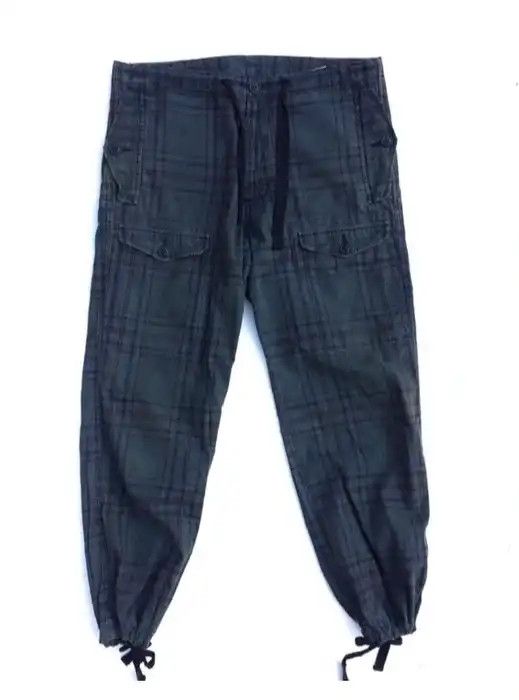 Paul Smith R.Newbold Checked Plaid Tartan Parachute Cargo Pant Size US 33 - 1 Thumbnail