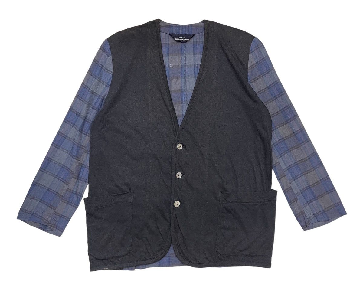 Comme des Garcons Tricot CDG Faded Cardigan Size L / US 10 / IT 46 - 2 Thumbnail