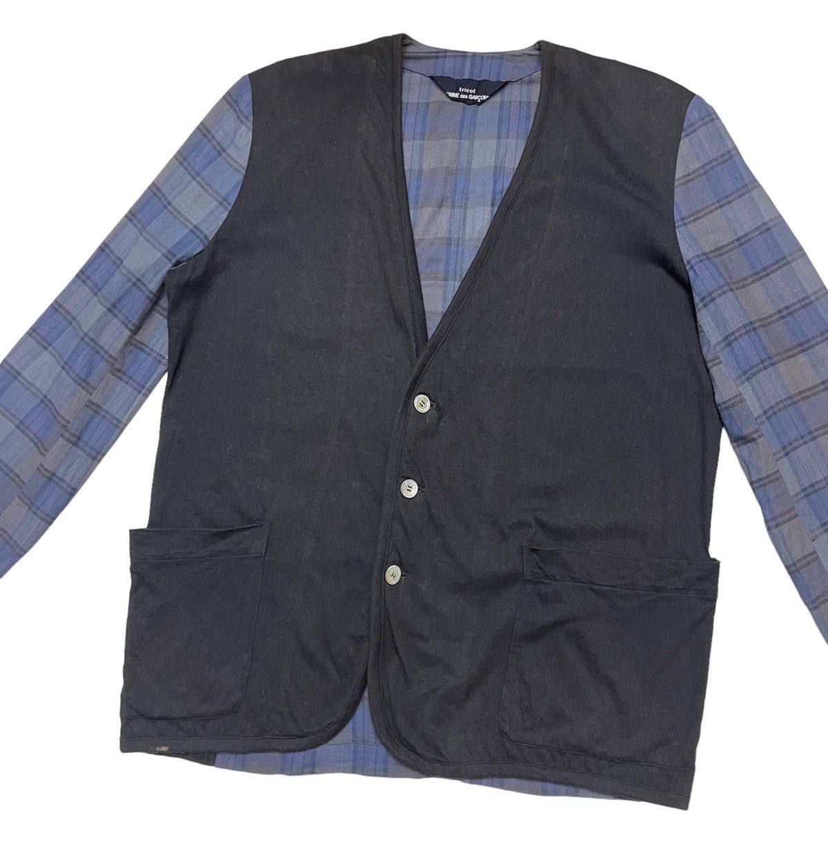 Comme des Garcons Tricot CDG Faded Cardigan Size L / US 10 / IT 46 - 4 Thumbnail