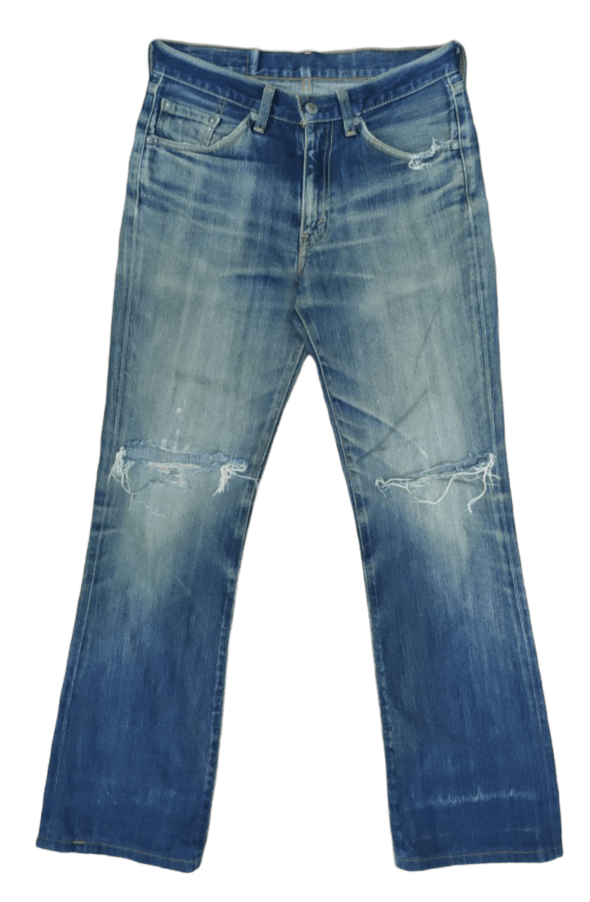 Levi's Vintage Levis 517 Distressed Denim Size US 30 / EU 46 - 1 Thumbnail