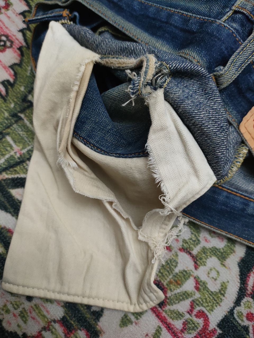 Levi's Vintage Levis 517 Distressed Denim Size US 30 / EU 46 - 5 Thumbnail