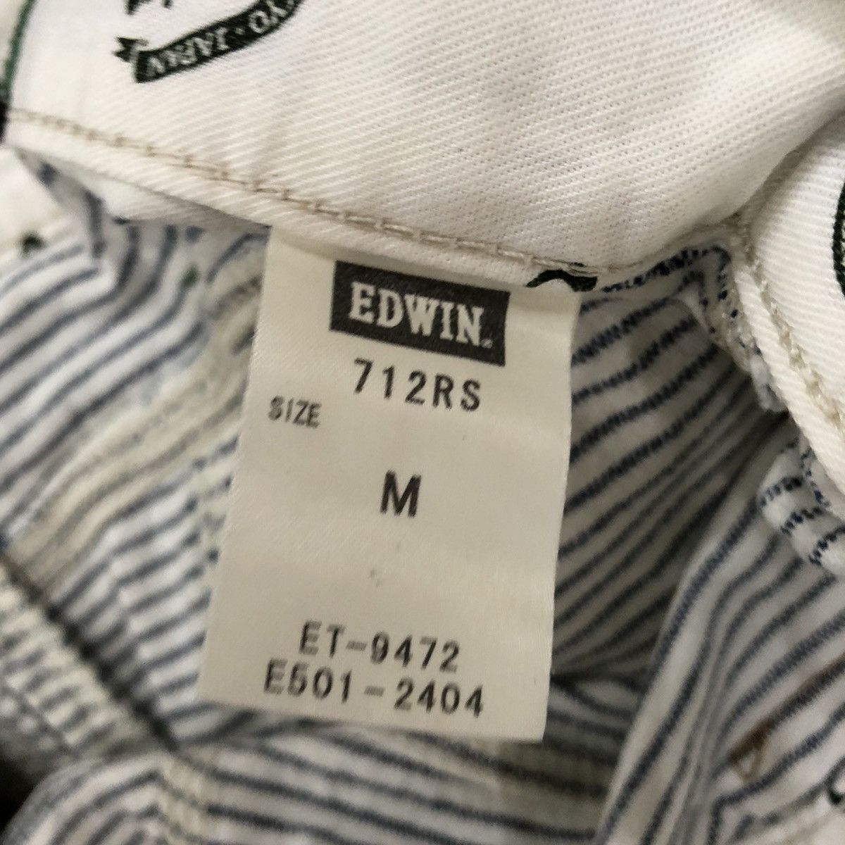 Kapital Japanese Brand Edwin Striped Design Casual Pant Size US 34 / EU 50 - 8 Thumbnail