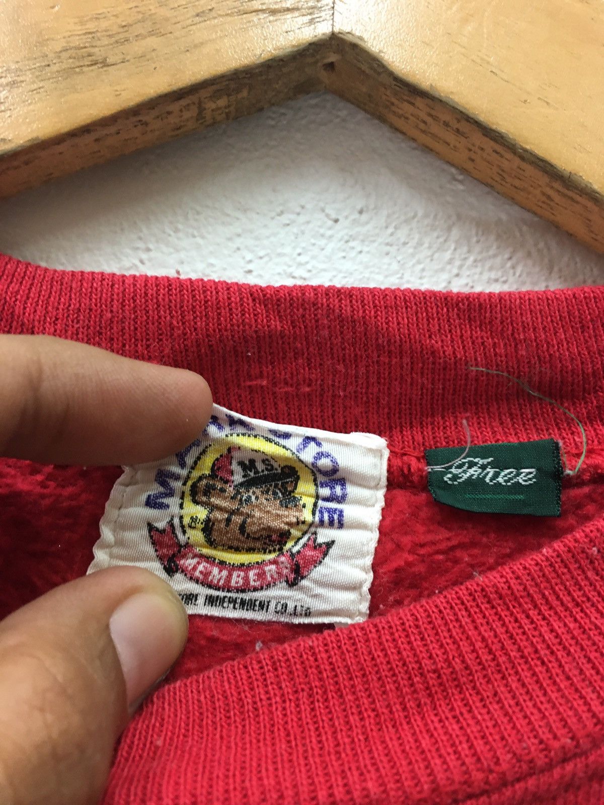 MLB × Sports Specialties × Vintage Vintage Mark Stores Bear Baseball Design Sweatshirt Size US S / EU 44-46 / 1 - 7 Thumbnail