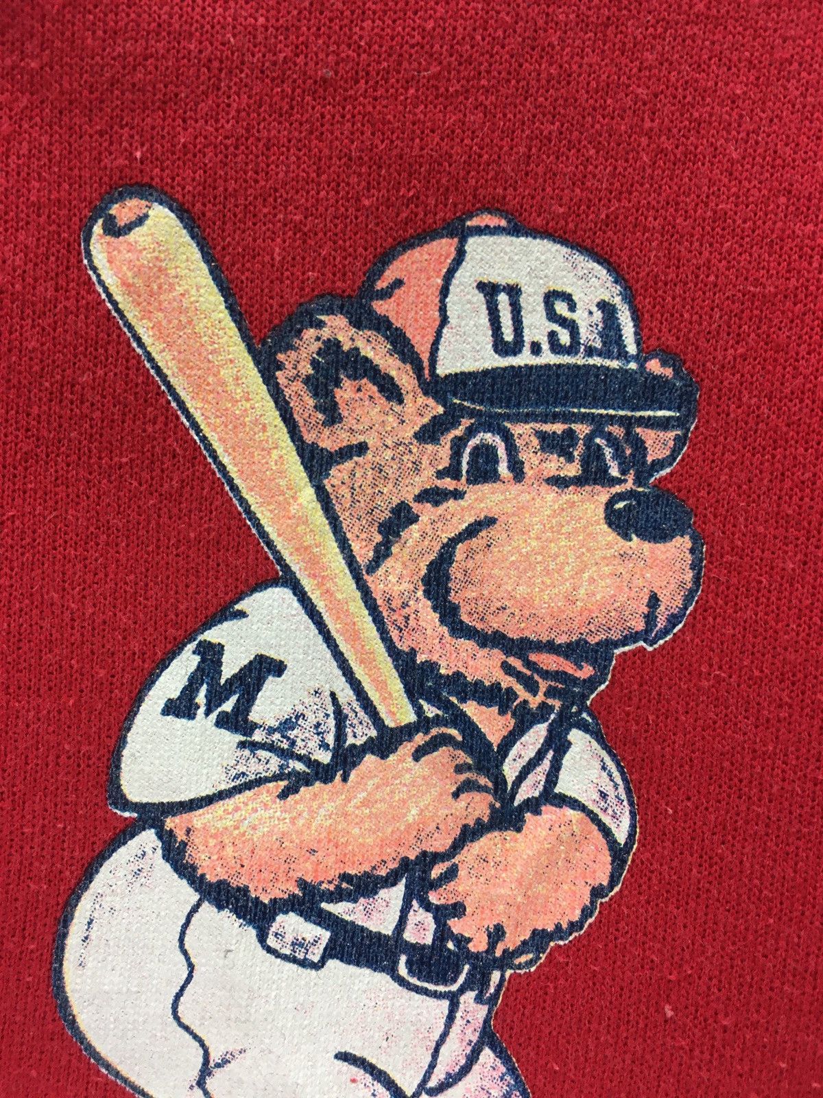 MLB × Sports Specialties × Vintage Vintage Mark Stores Bear Baseball Design Sweatshirt Size US S / EU 44-46 / 1 - 4 Thumbnail