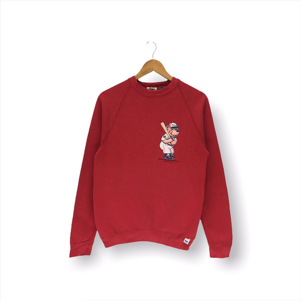 MLB × Sports Specialties × Vintage Vintage Mark Stores Bear Baseball Design Sweatshirt Size US S / EU 44-46 / 1 - 1 Thumbnail