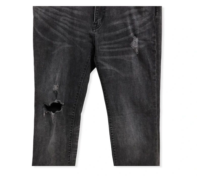 Japanese Brand Japanese Brand GU Distressed Denim Pant Size US 32 / EU 48 - 4 Thumbnail