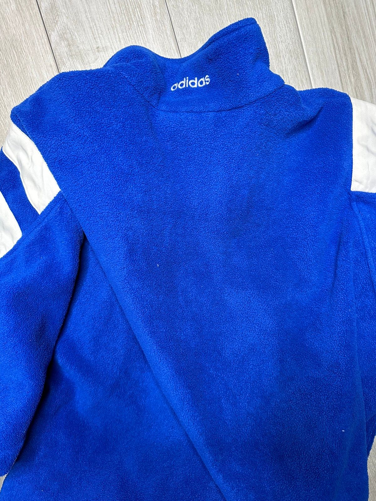 Adidas Vintage Adidas Fleece Pullover Jacket Size US XL / EU 56 / 4 - 4 Preview