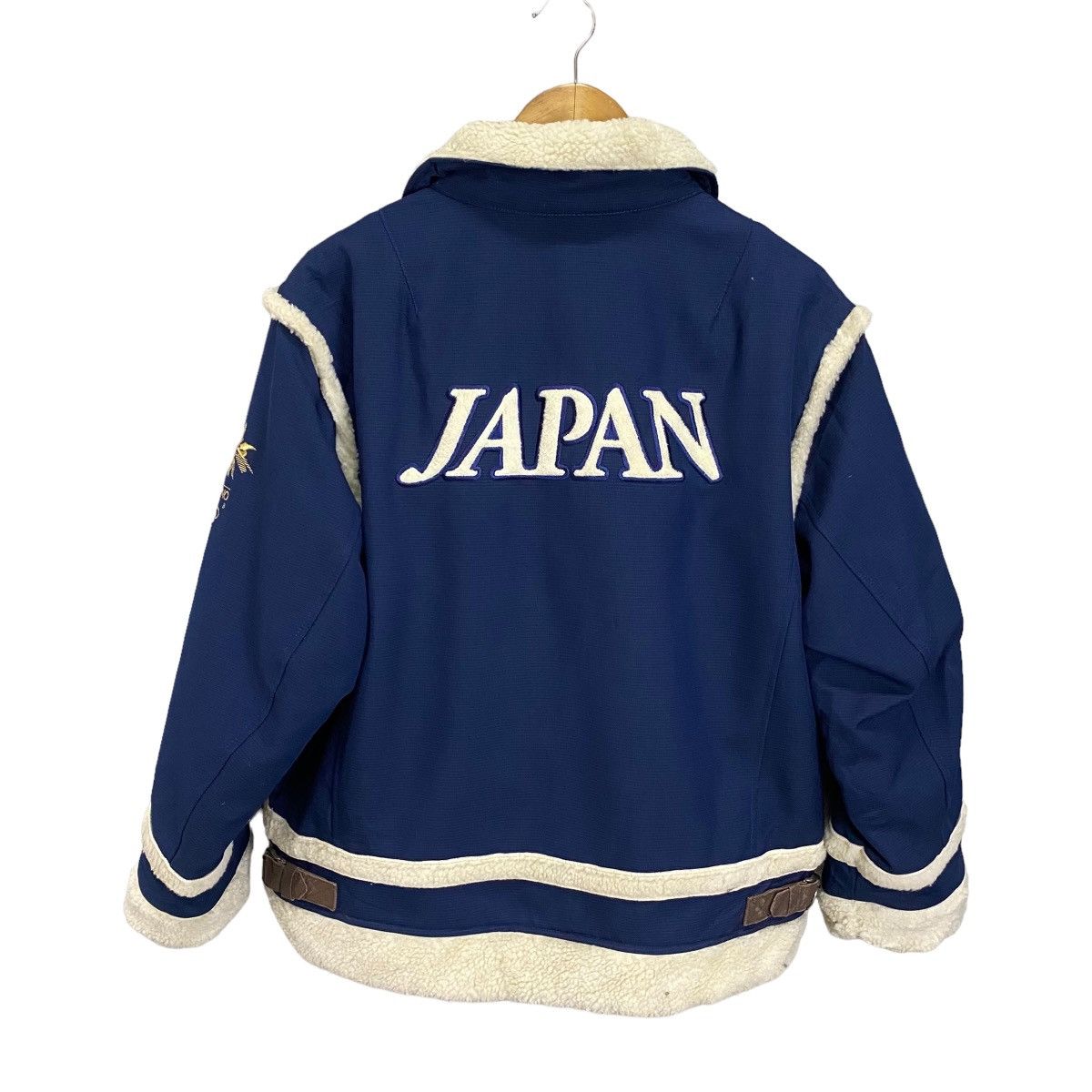 Mizuno Nagano Olympic Japan 90s vintage sherpa jacket Size US XL / EU 56 / 4 - 4 Thumbnail