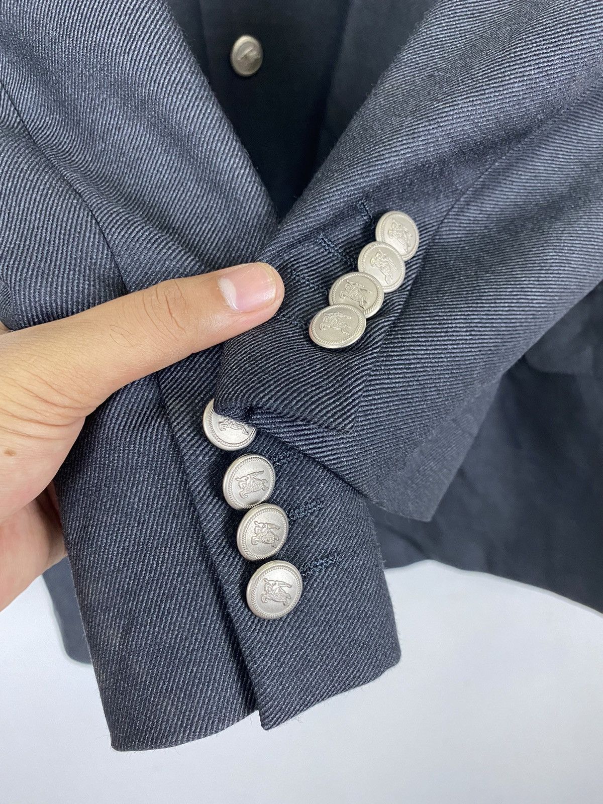 Burberry × Vintage VINTAGE BURBERRYS FORMAL BLAZER Size US M / EU 48-50 / 2 - 6 Thumbnail