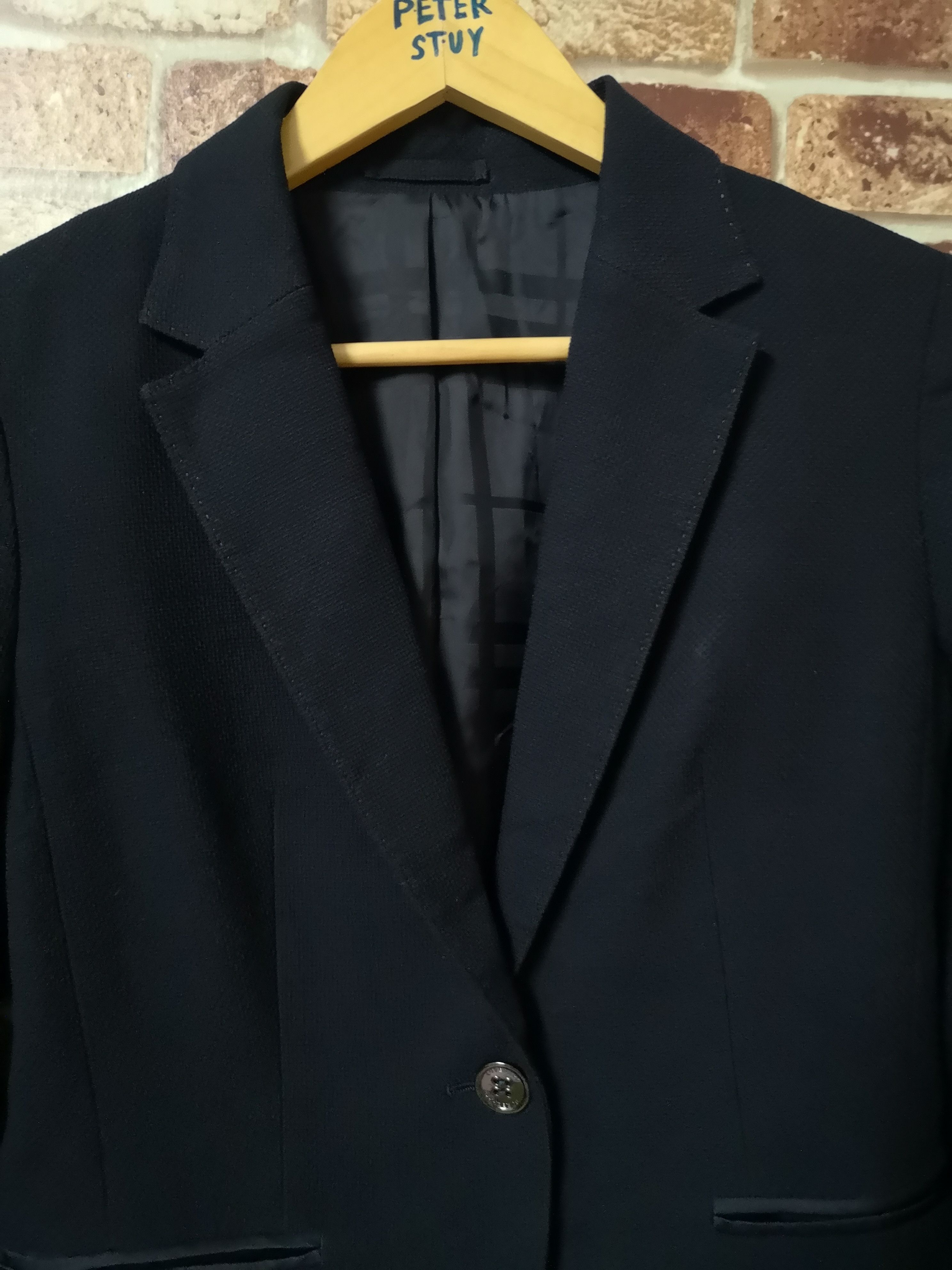 Burberry G240 Short Blazer One Button Size US XXS / EU 40 - 4 Thumbnail