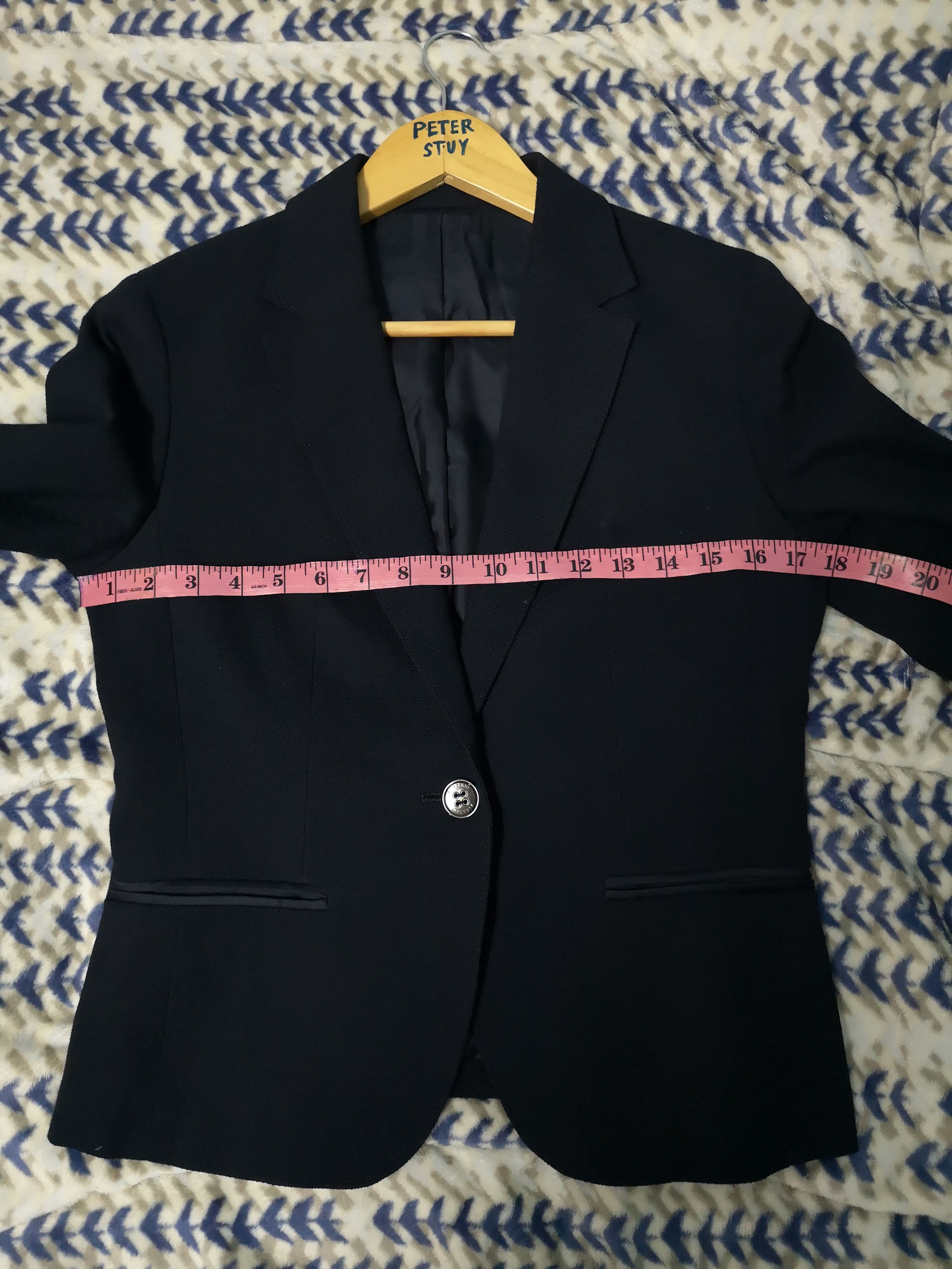 Burberry G240 Short Blazer One Button Size US XXS / EU 40 - 10 Thumbnail