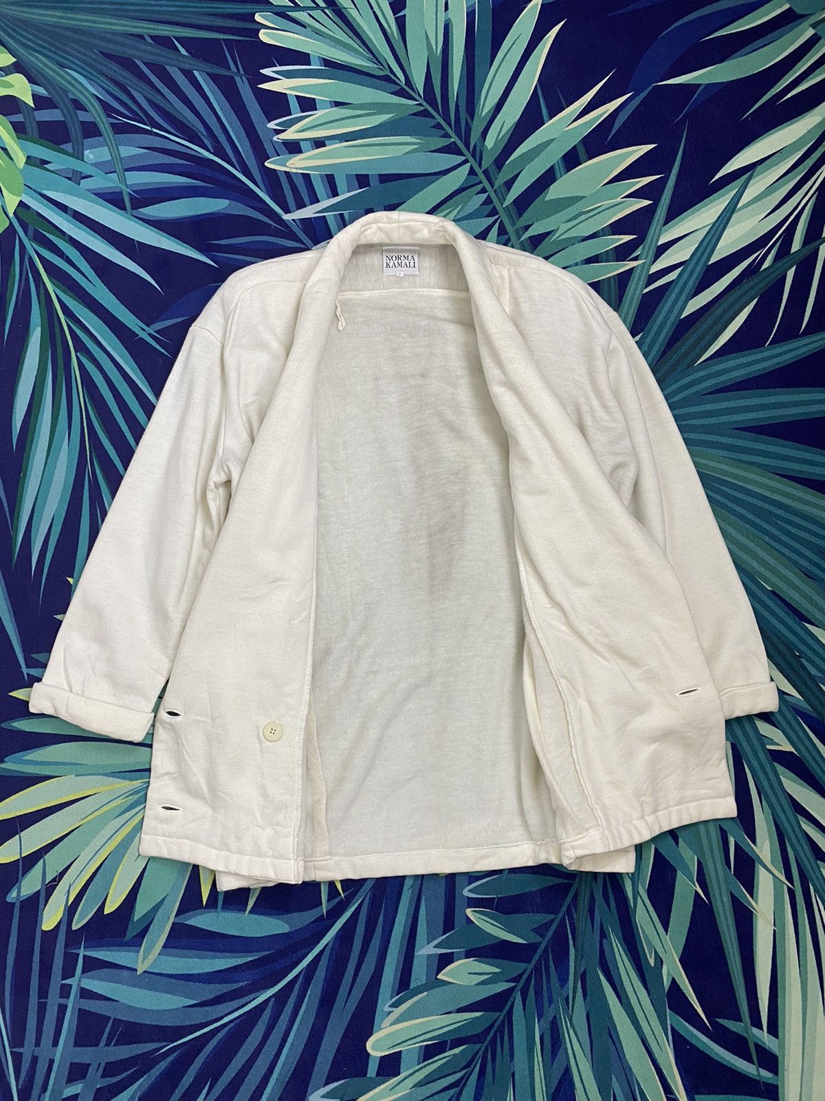 Japanese Brand NORMA KAMALI JACKET POLYESTER FABRIC Size US M / EU 48-50 / 2 - 2 Thumbnail