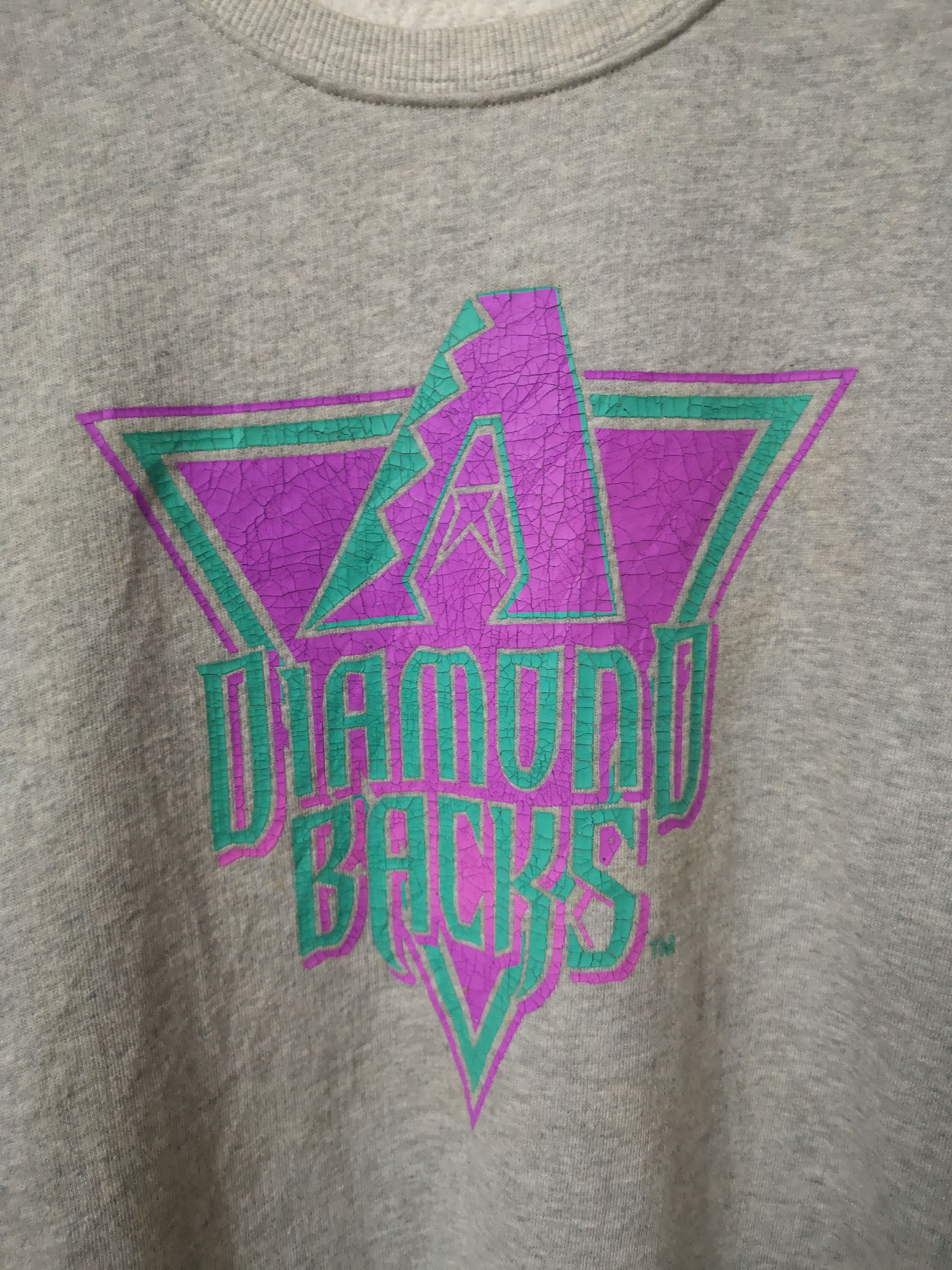 MLB × Vintage 🔥Vintage Diamond Sweatshirt- Large Size Size US L / EU 52-54 / 3 - 4 Thumbnail