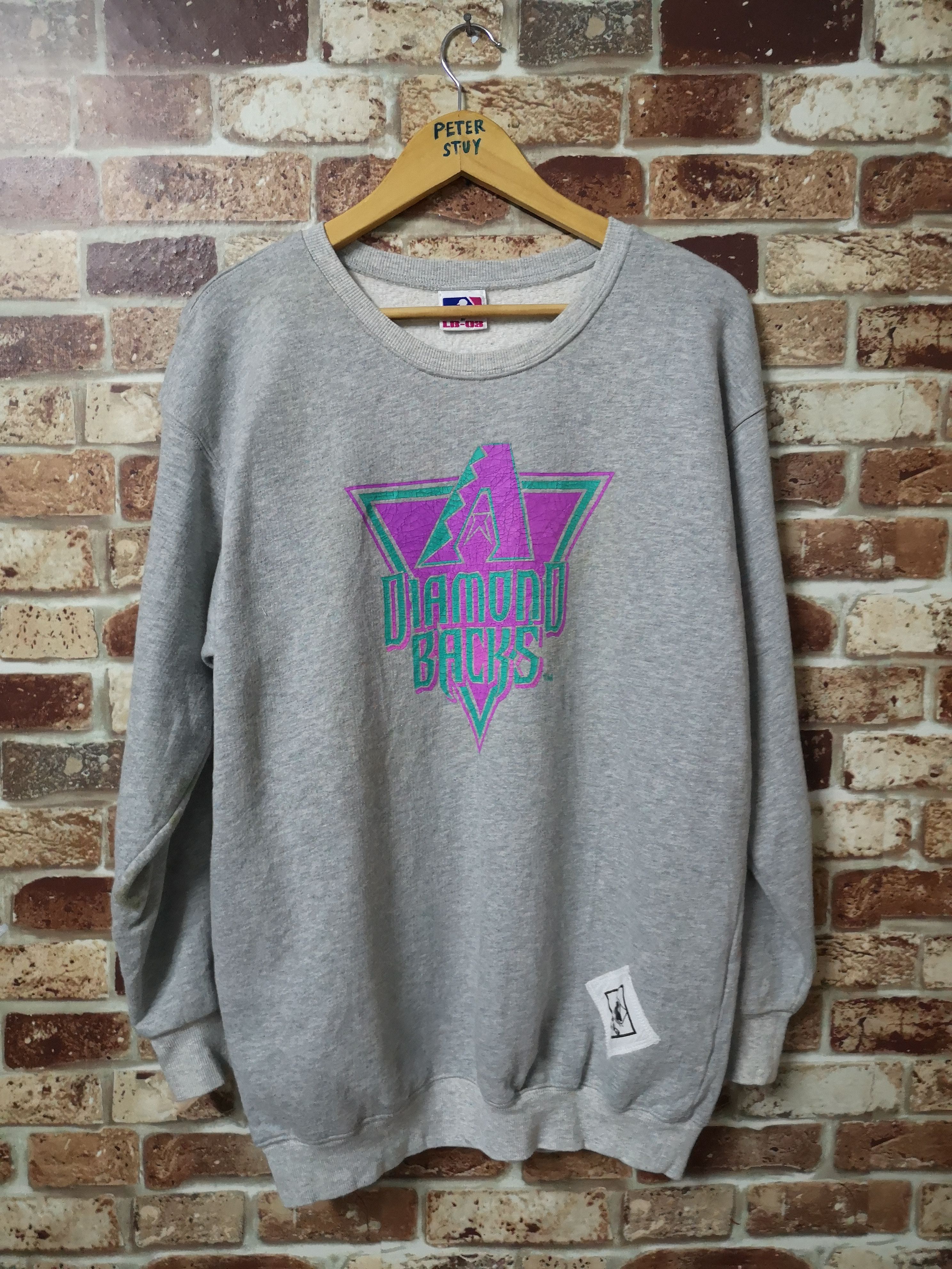 MLB × Vintage 🔥Vintage Diamond Sweatshirt- Large Size Size US L / EU 52-54 / 3 - 1 Thumbnail