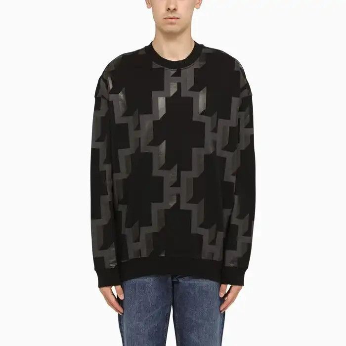 o1d2blof0523 Sweatshirt in Black
