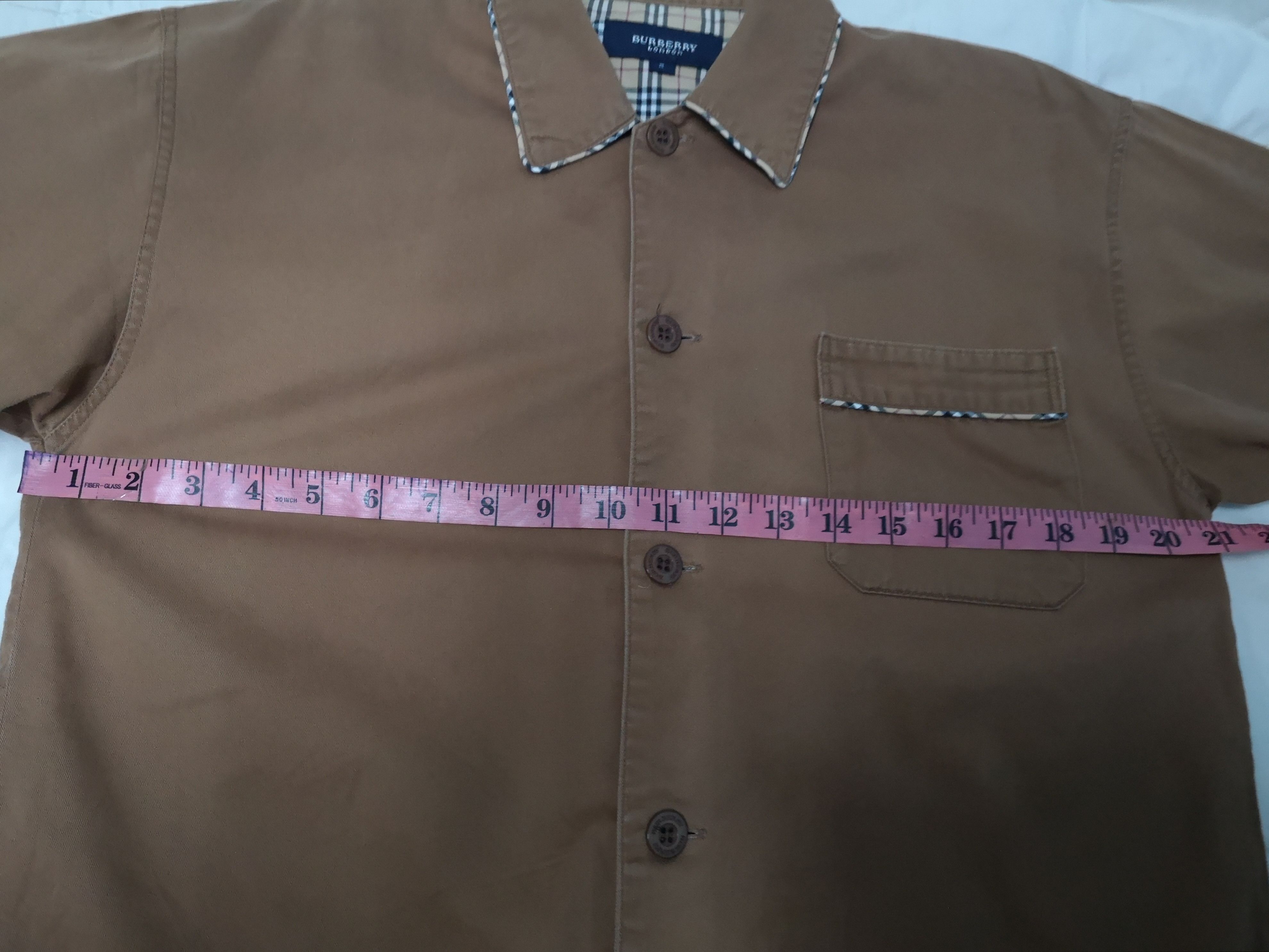 Burberry Sleeping Shirt Button Up/Single Pocket Size US S / EU 44-46 / 1 - 10 Thumbnail