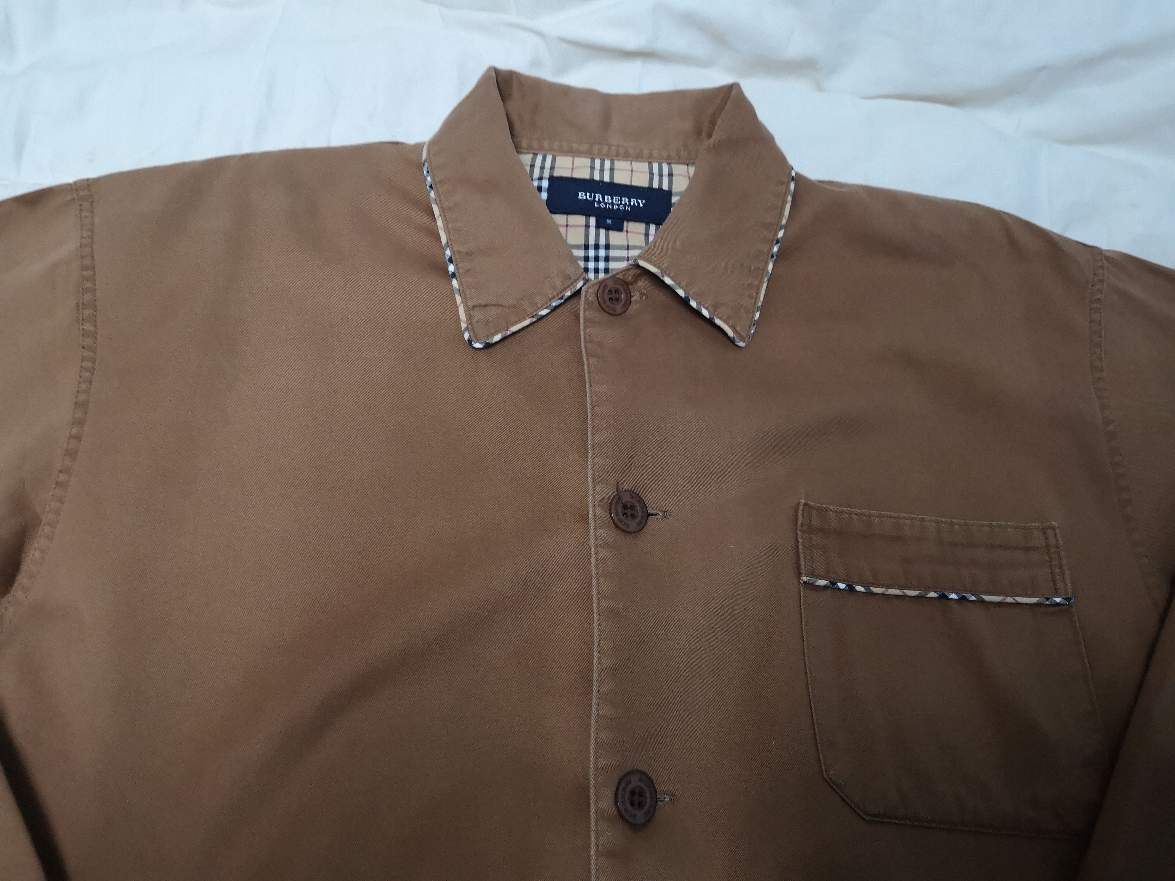 Burberry Sleeping Shirt Button Up/Single Pocket Size US S / EU 44-46 / 1 - 3 Thumbnail