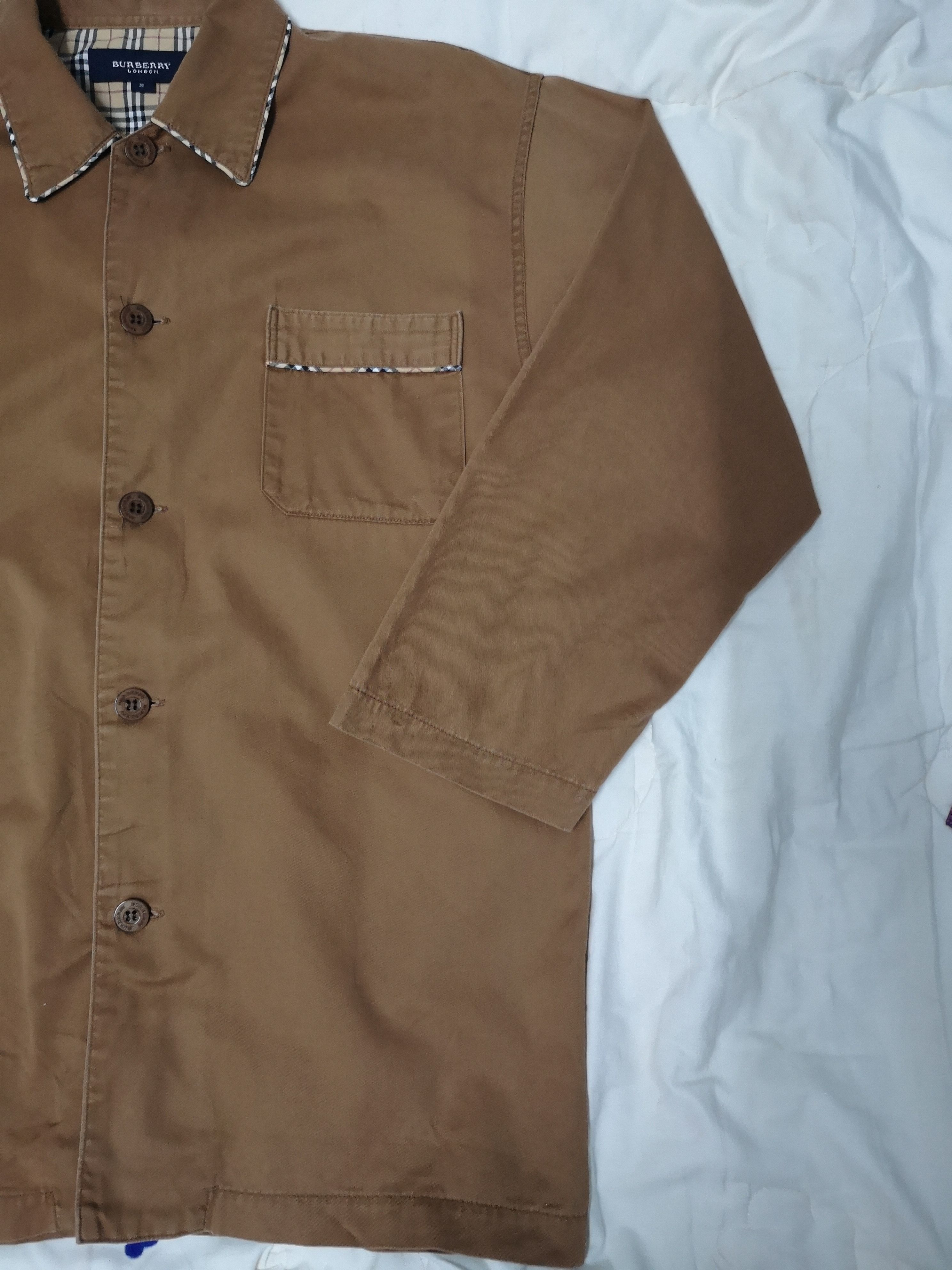 Burberry Sleeping Shirt Button Up/Single Pocket Size US S / EU 44-46 / 1 - 6 Thumbnail