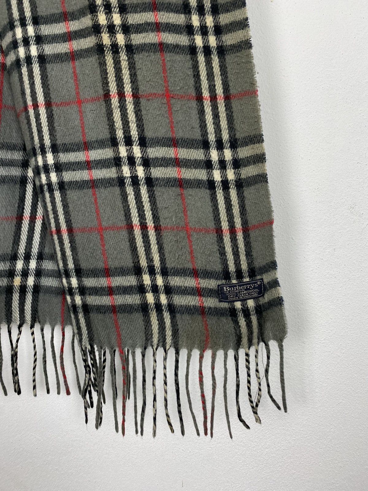 Burberry × Vintage VINTAGE BURBERRY NOVACHECK SCARF Size ONE SIZE - 2 Thumbnail