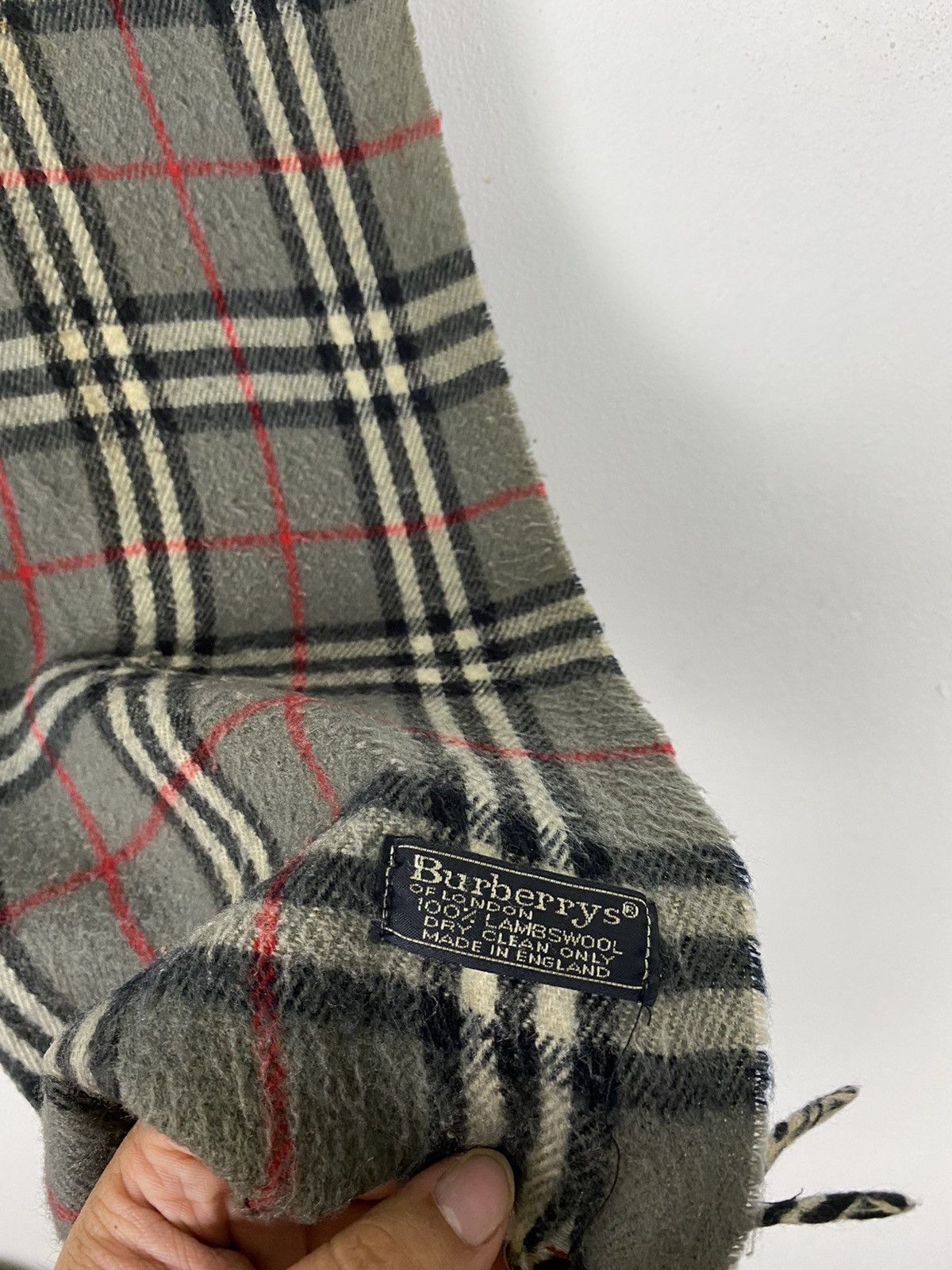 Burberry × Vintage VINTAGE BURBERRY NOVACHECK SCARF Size ONE SIZE - 4 Thumbnail