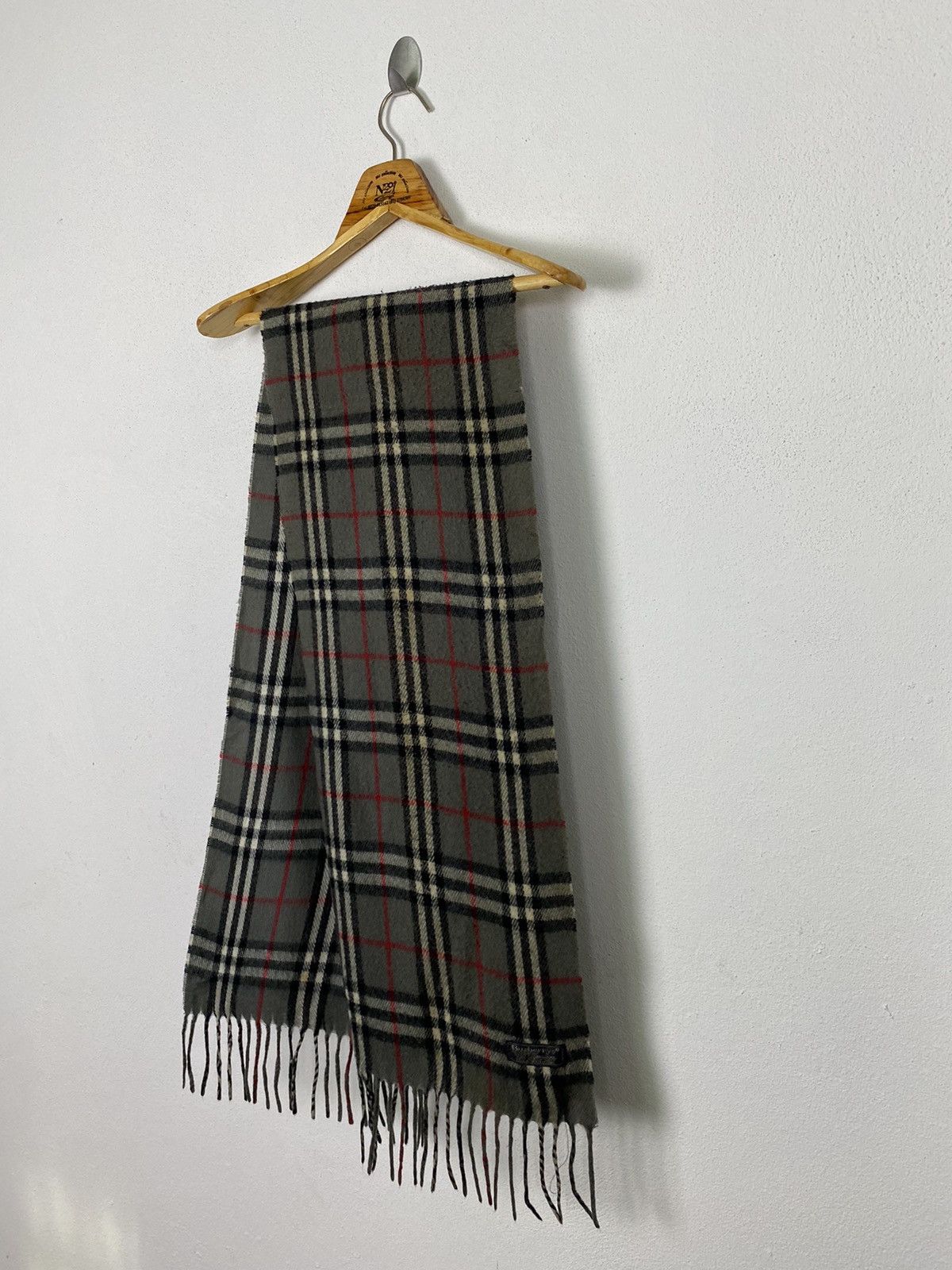 Burberry × Vintage VINTAGE BURBERRY NOVACHECK SCARF Size ONE SIZE - 3 Thumbnail