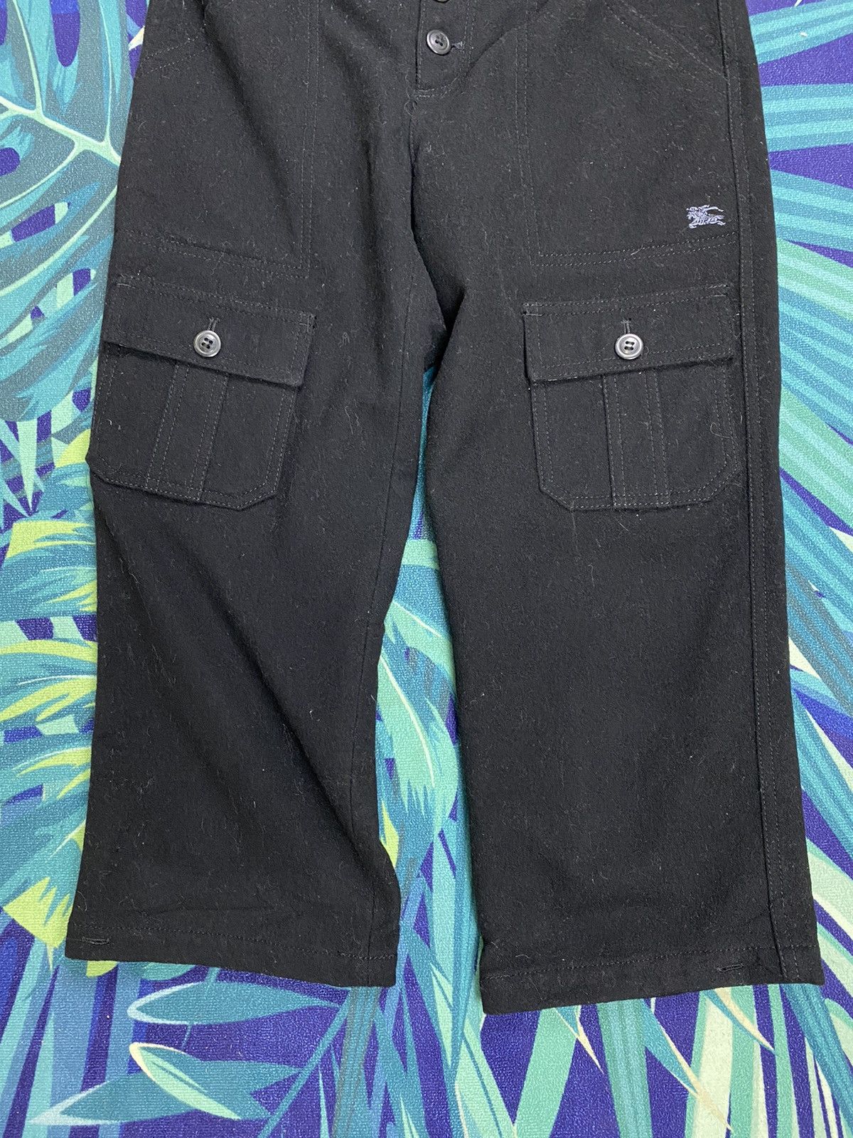 Burberry × Designer BURBERRY BLUE LABEL MULTIPOCKET CROP PANT Size US 30 / EU 46 - 4 Thumbnail