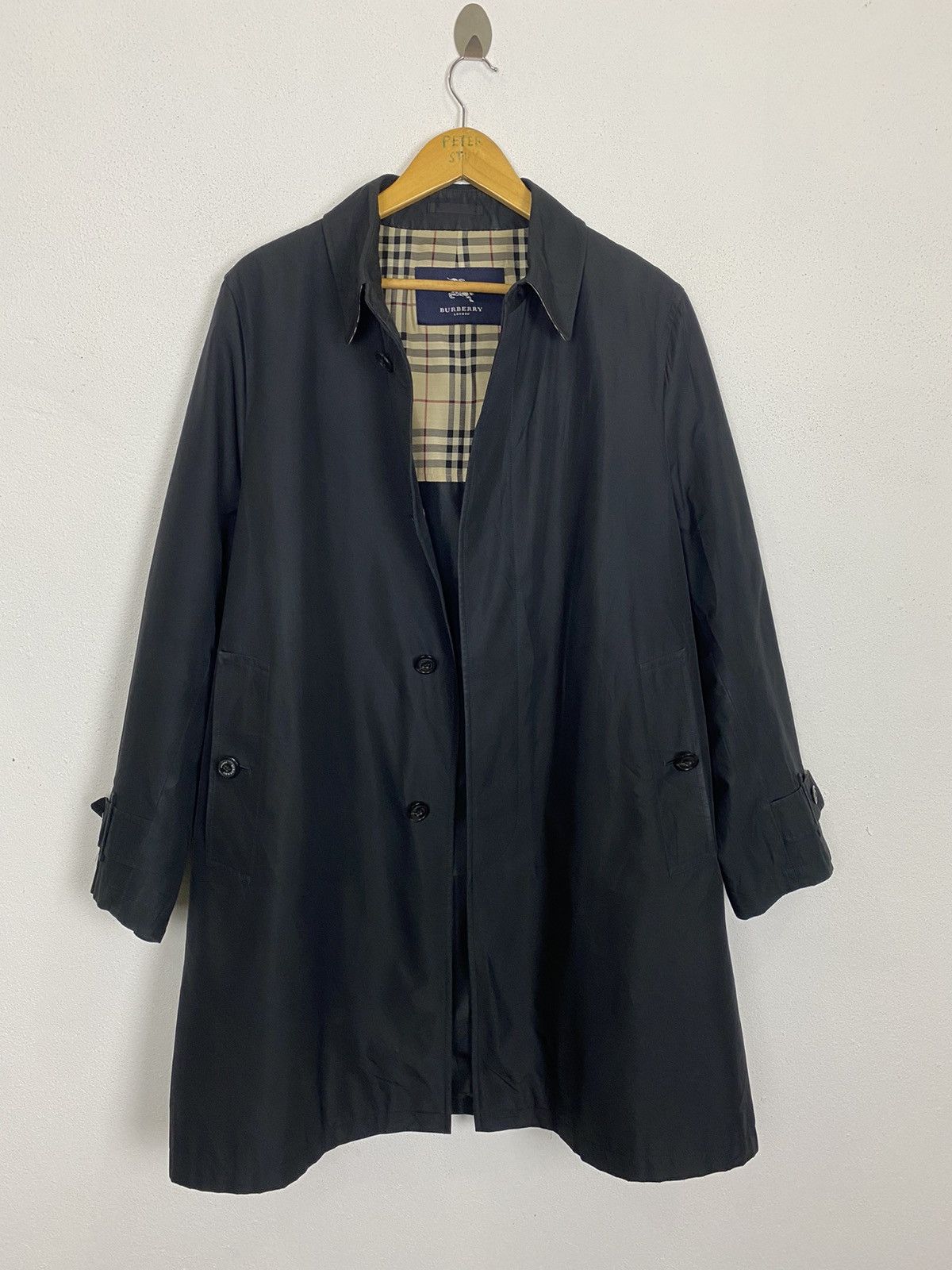 Burberry BURBERRY LONDON TRANSCOAT NOVACHECK INSIDE DESIGN Size US M / EU 48-50 / 2 - 2 Thumbnail
