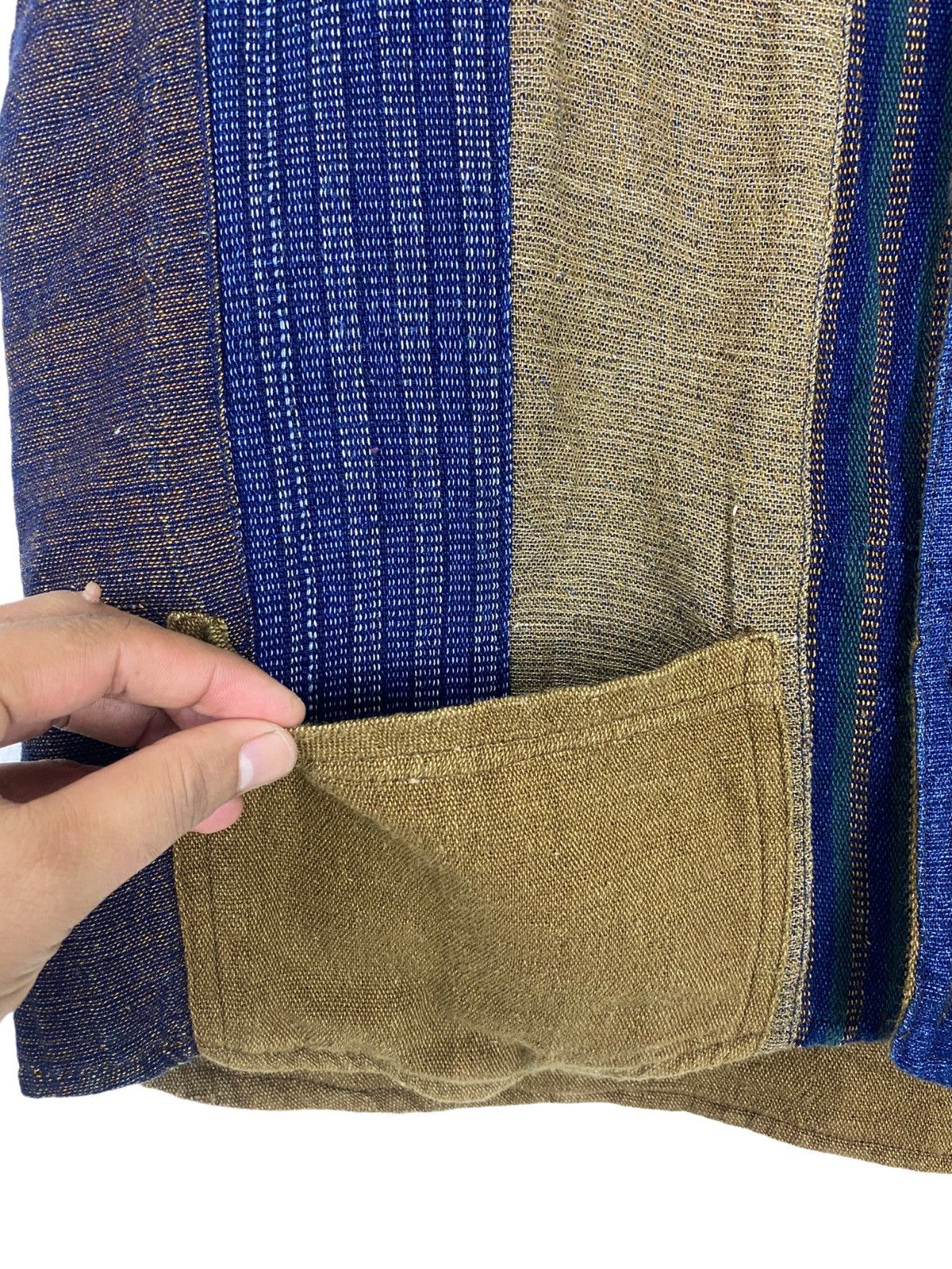 Vintage VINTAGE HAND WOVEN CHORE REVERSIBLE VEST Size US M / EU 48-50 / 2 - 6 Thumbnail