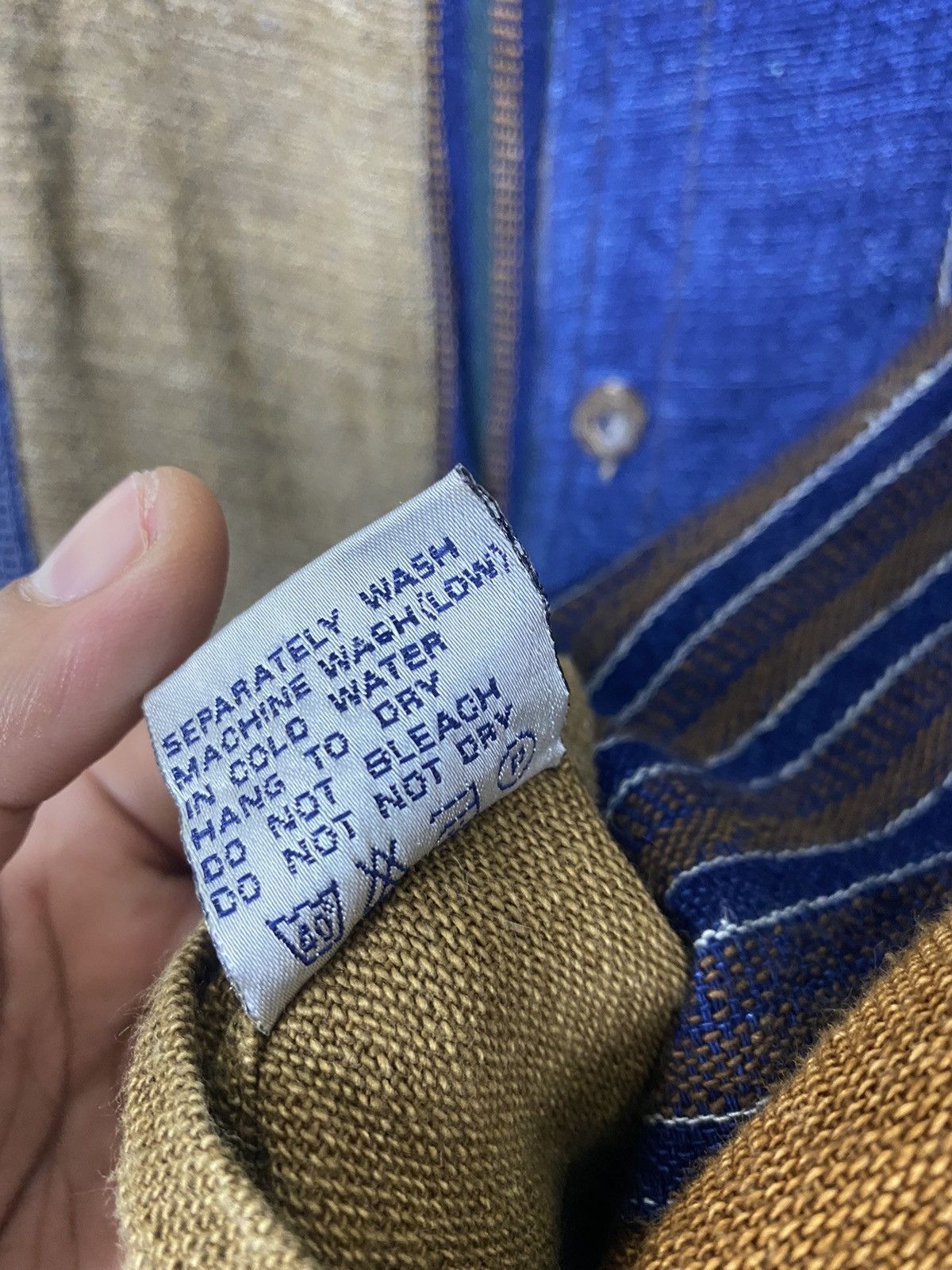 Vintage VINTAGE HAND WOVEN CHORE REVERSIBLE VEST Size US M / EU 48-50 / 2 - 10 Thumbnail