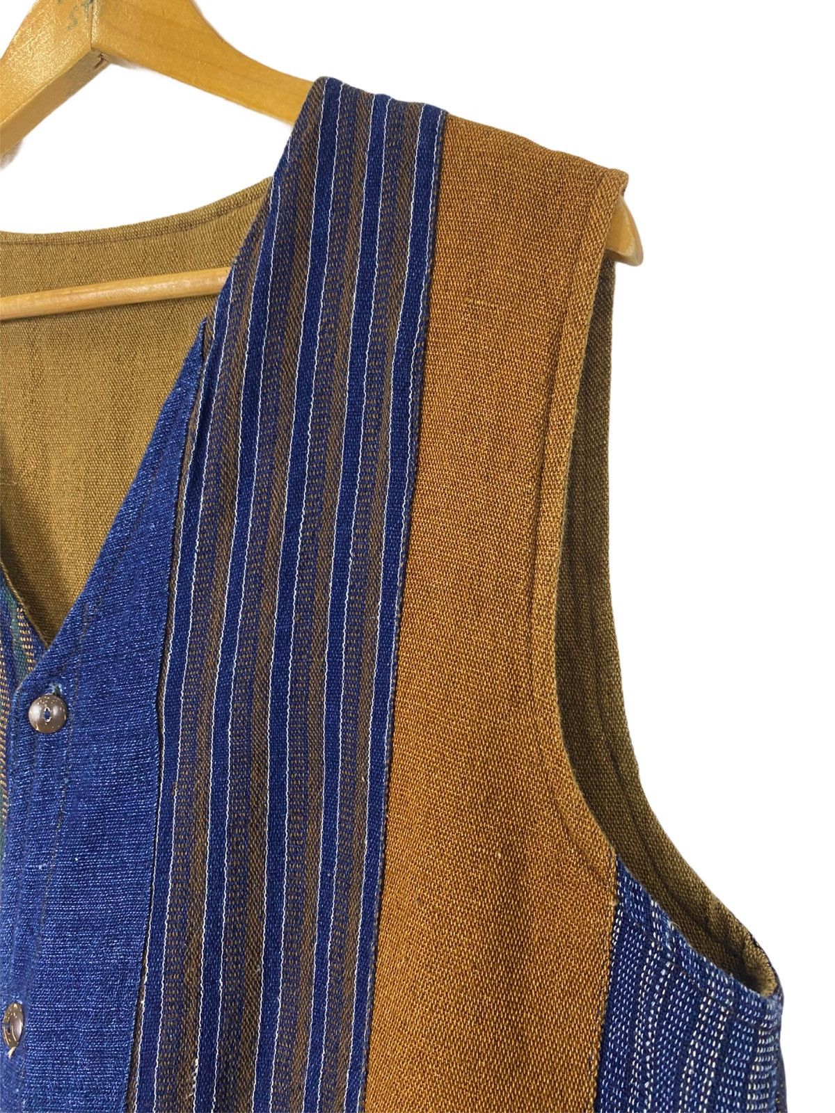 Vintage VINTAGE HAND WOVEN CHORE REVERSIBLE VEST Size US M / EU 48-50 / 2 - 5 Thumbnail