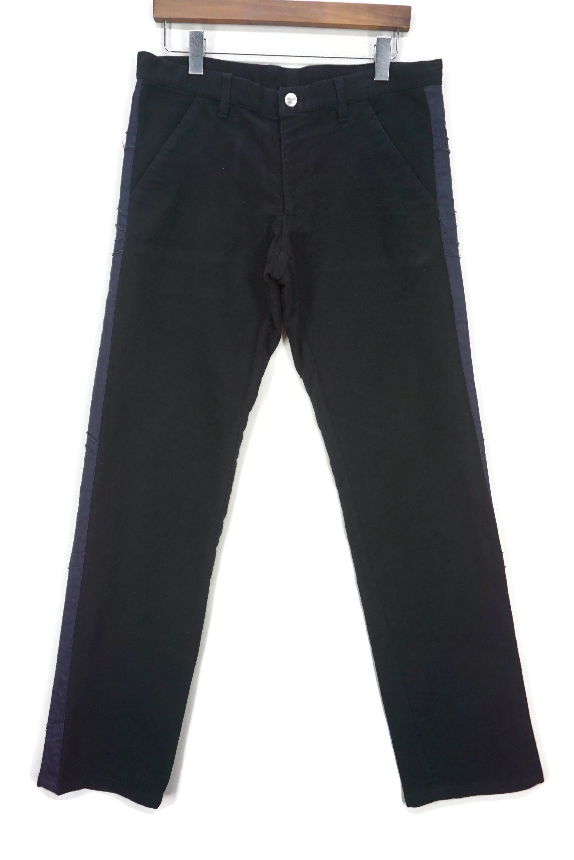 image of Rockers x Workers Low Rise Nicole Monsieur Flap Pocket Pants in Black, Men's (Size 30)