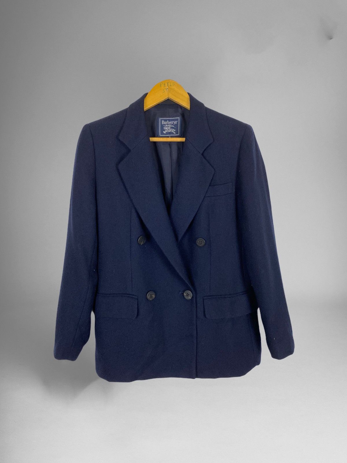 Burberry × Vintage VINTAGE BURBERRYS FORMAL BLAZER Size US S / EU 44-46 / 1 - 1 Thumbnail