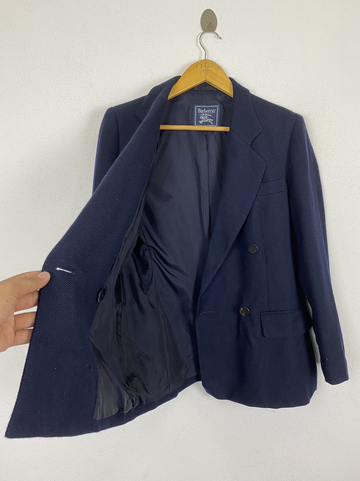 Burberry × Vintage VINTAGE BURBERRYS FORMAL BLAZER Size US S / EU 44-46 / 1 - 4 Thumbnail