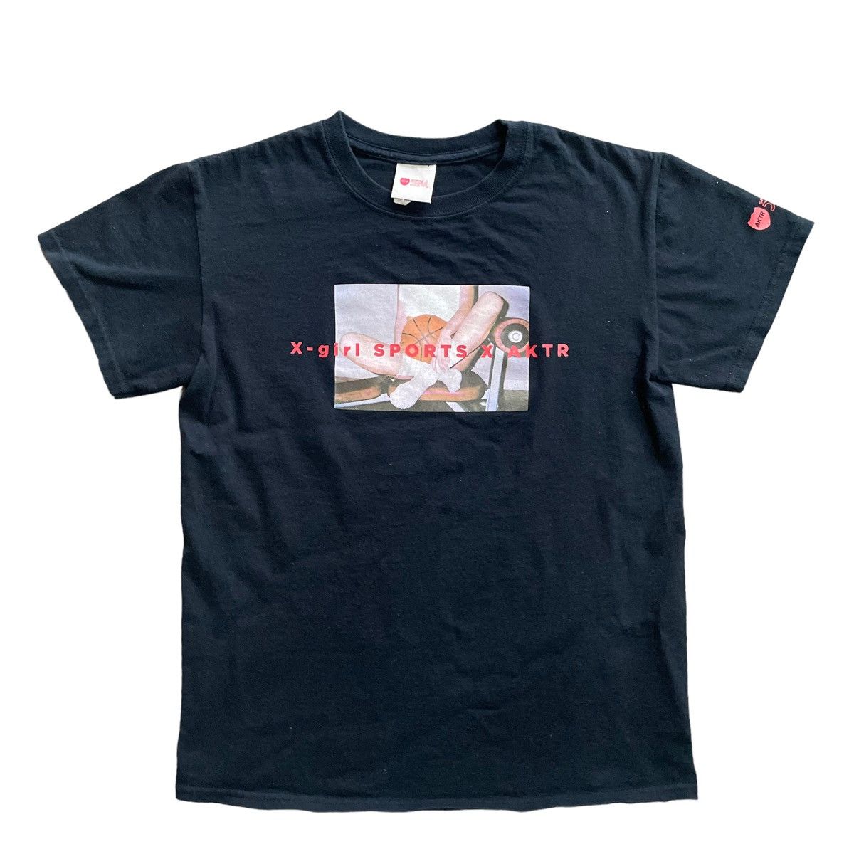 Hysteric Glamour × Japanese Brand 💥 XGIRL SPORT x AKTR TSHIRT Size S / US 4 / IT 40 - 1 Thumbnail