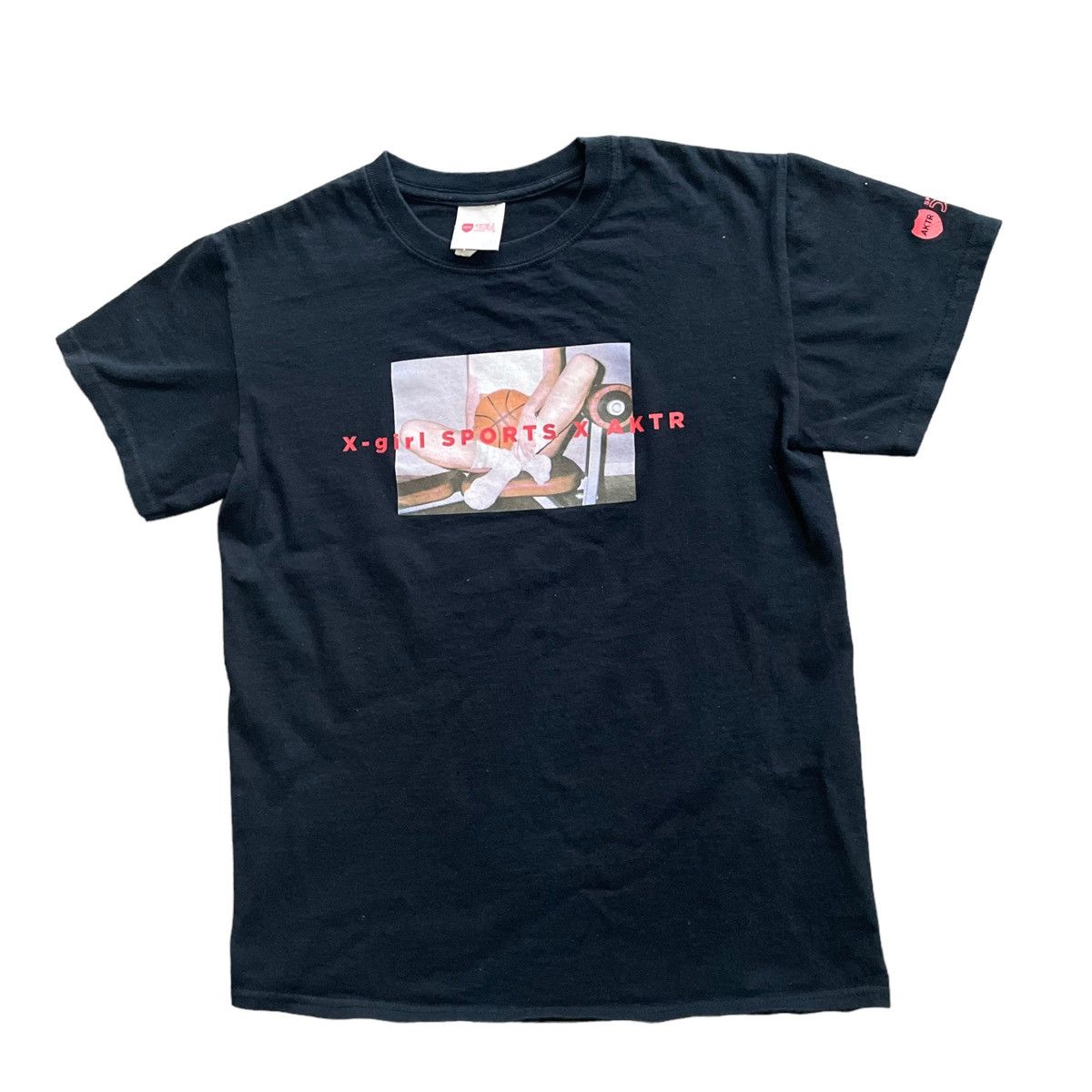 Hysteric Glamour × Japanese Brand 💥 XGIRL SPORT x AKTR TSHIRT Size S / US 4 / IT 40 - 2 Thumbnail