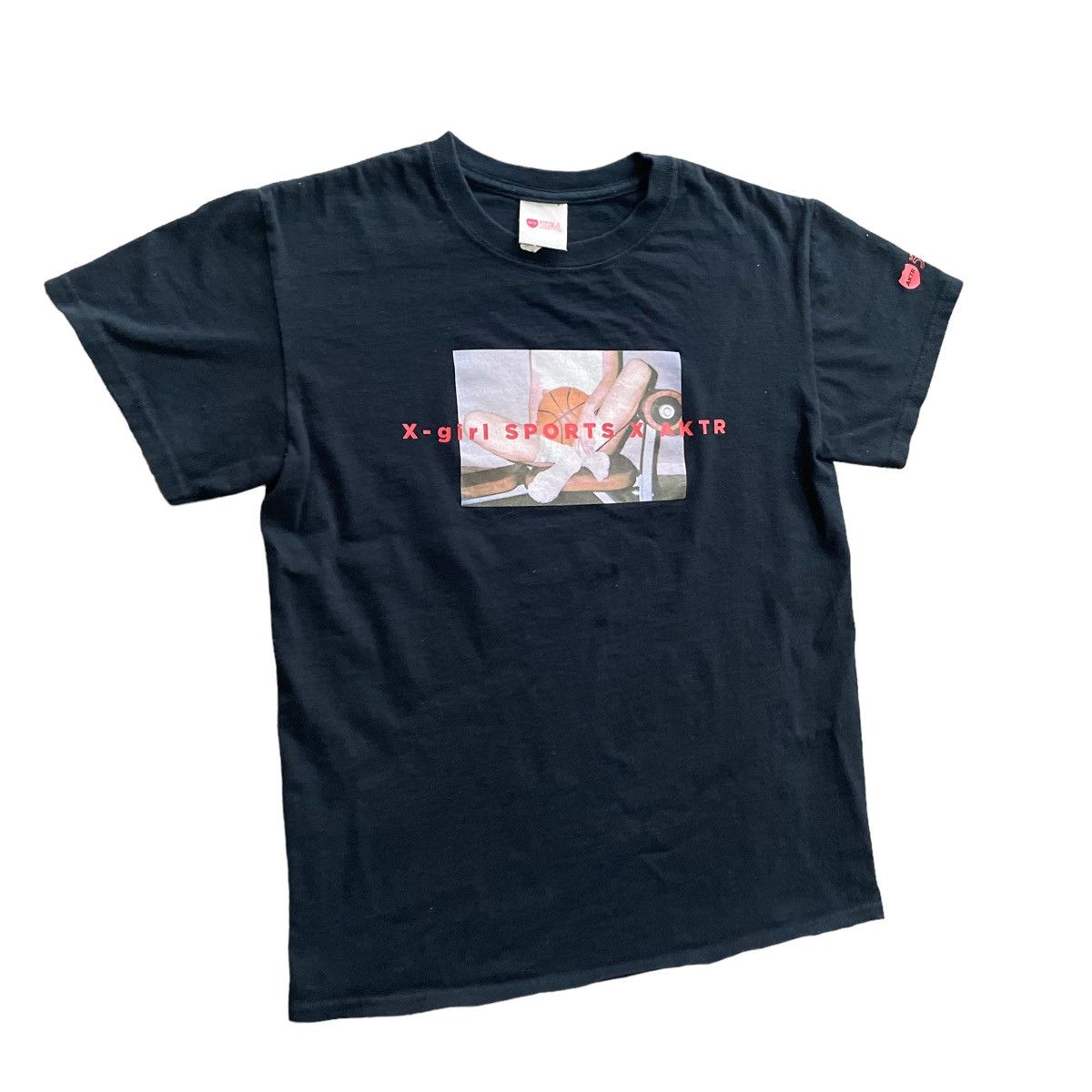 Hysteric Glamour × Japanese Brand 💥 XGIRL SPORT x AKTR TSHIRT Size S / US 4 / IT 40 - 3 Thumbnail