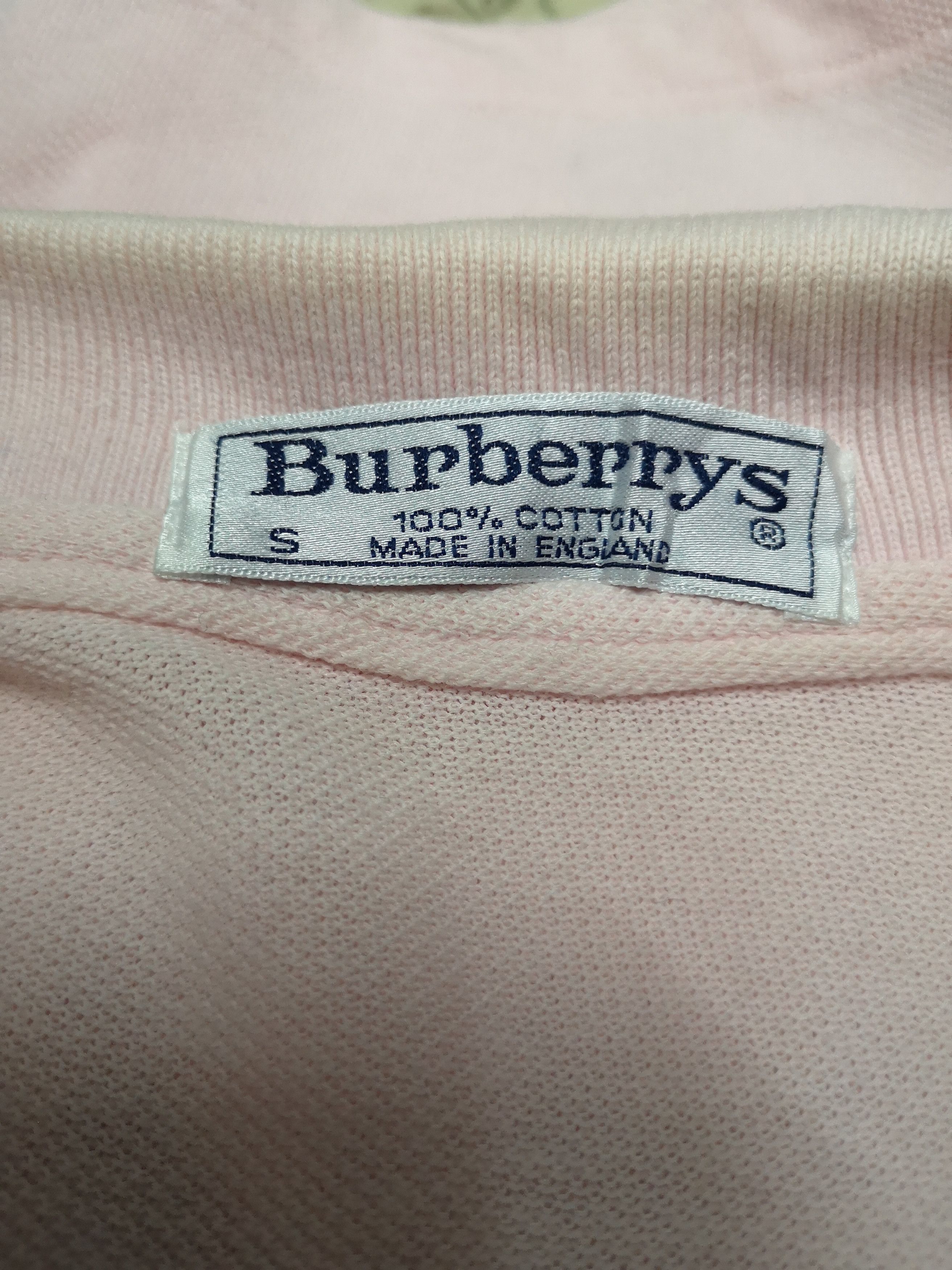 Burberry Vintage Burberrys Polo Shirt Size US S / EU 44-46 / 1 - 6 Thumbnail