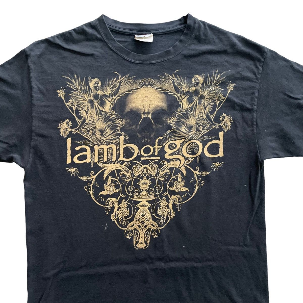 Band Tees × Vintage 💥 LAMB OF GOD BAND TSHIRT Size US L / EU 52-54 / 3 - 4 Thumbnail