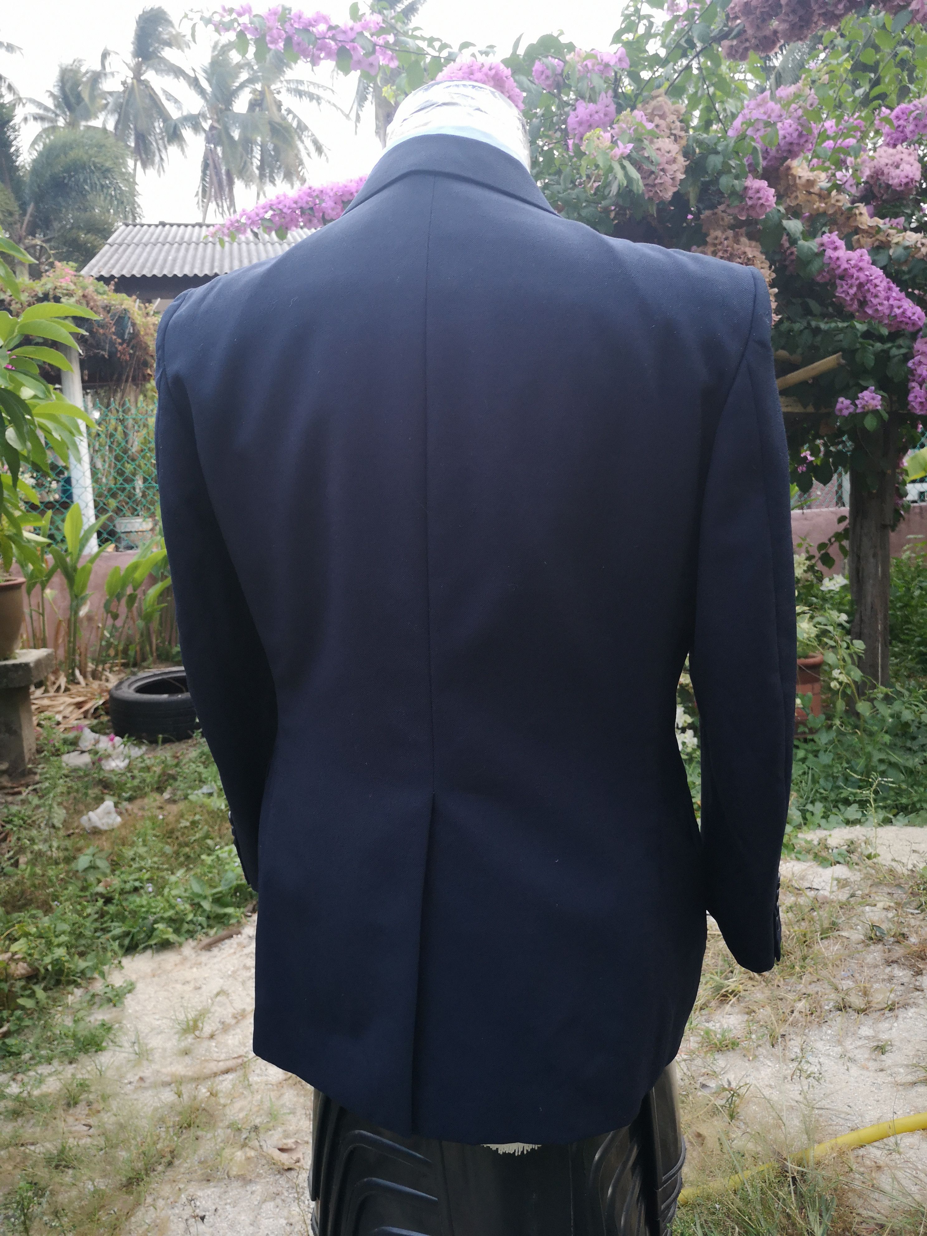 Burberry VINTAGE BURBERRY FORMAL BLAZER Size US M / EU 48-50 / 2 - 2 Thumbnail