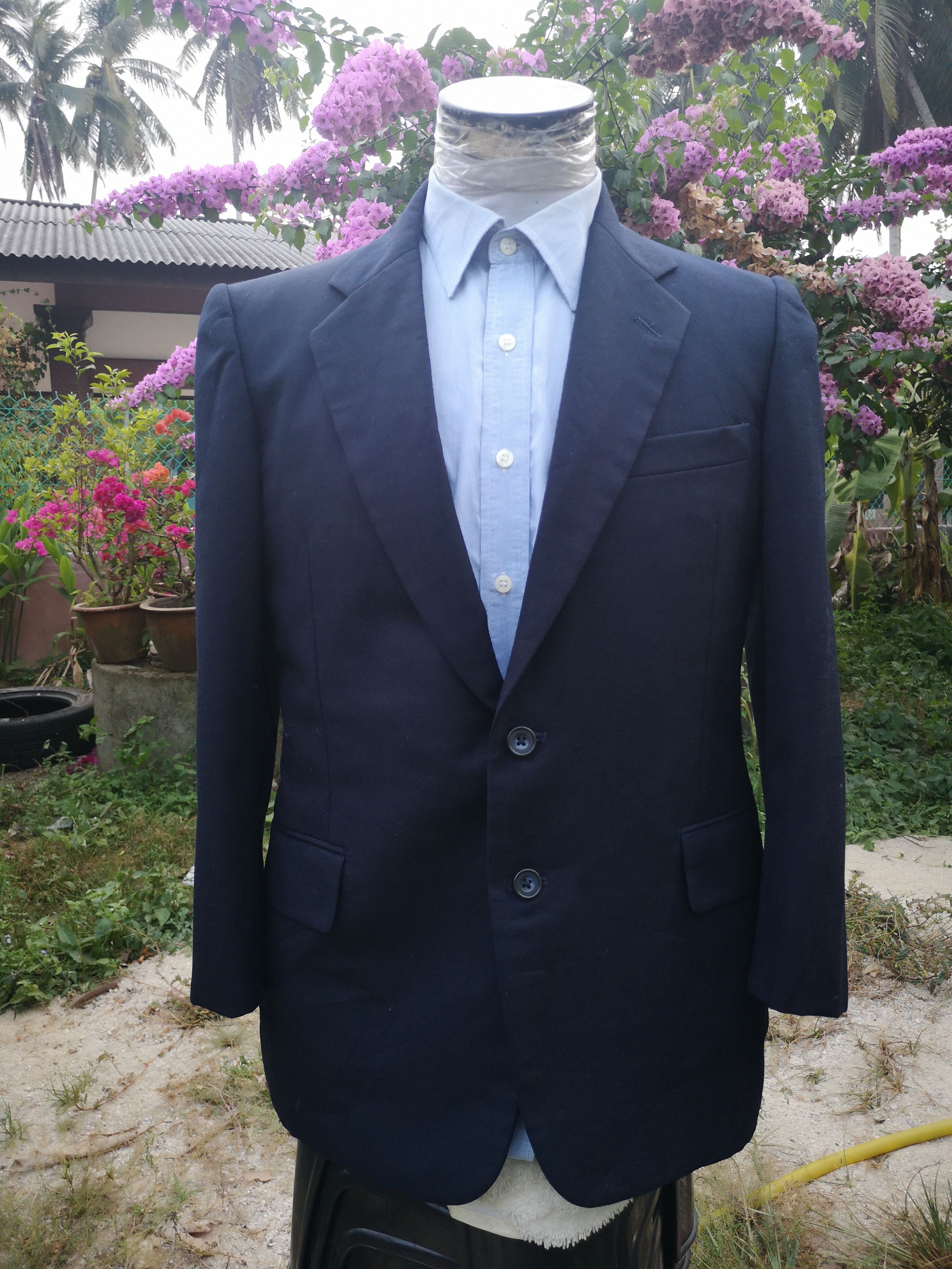 Burberry VINTAGE BURBERRY FORMAL BLAZER Size US M / EU 48-50 / 2 - 1 Thumbnail