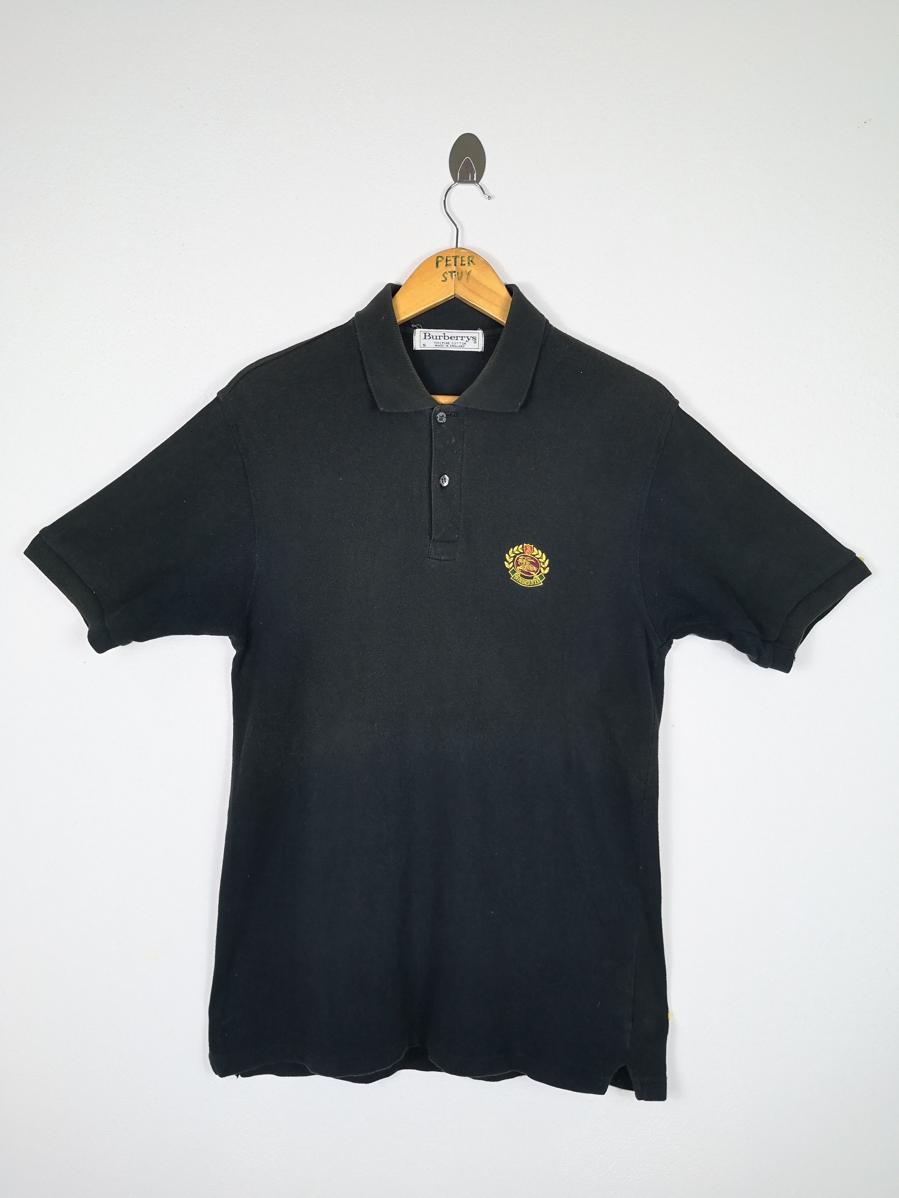 Burberry Vintage Burberrys Polo Tee Size US S / EU 44-46 / 1 - 1 Thumbnail