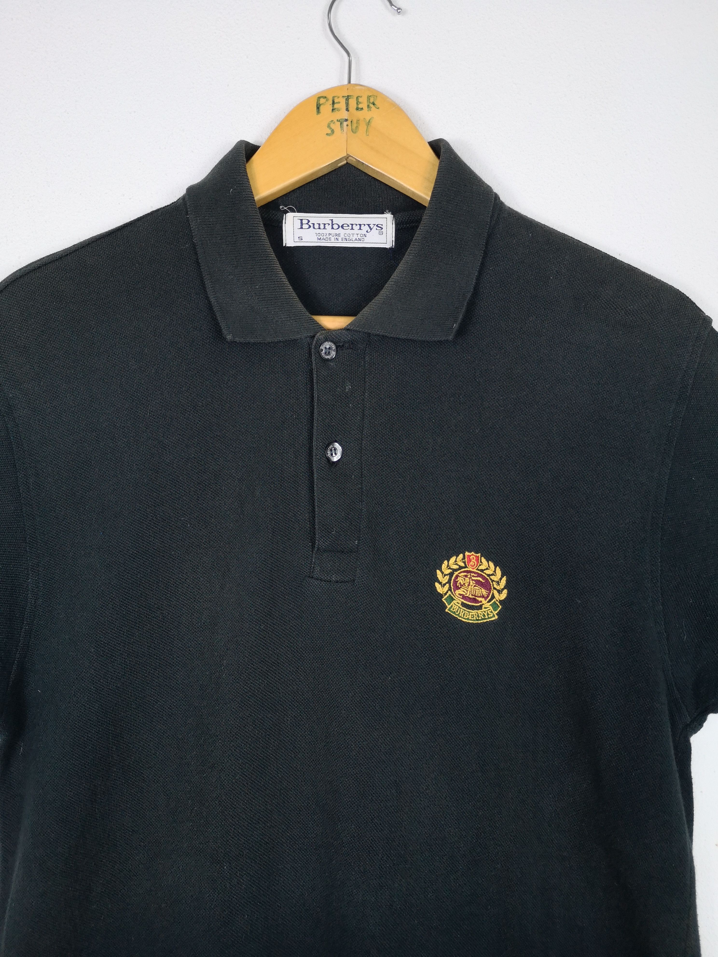 Burberry Vintage Burberrys Polo Tee Size US S / EU 44-46 / 1 - 2 Thumbnail