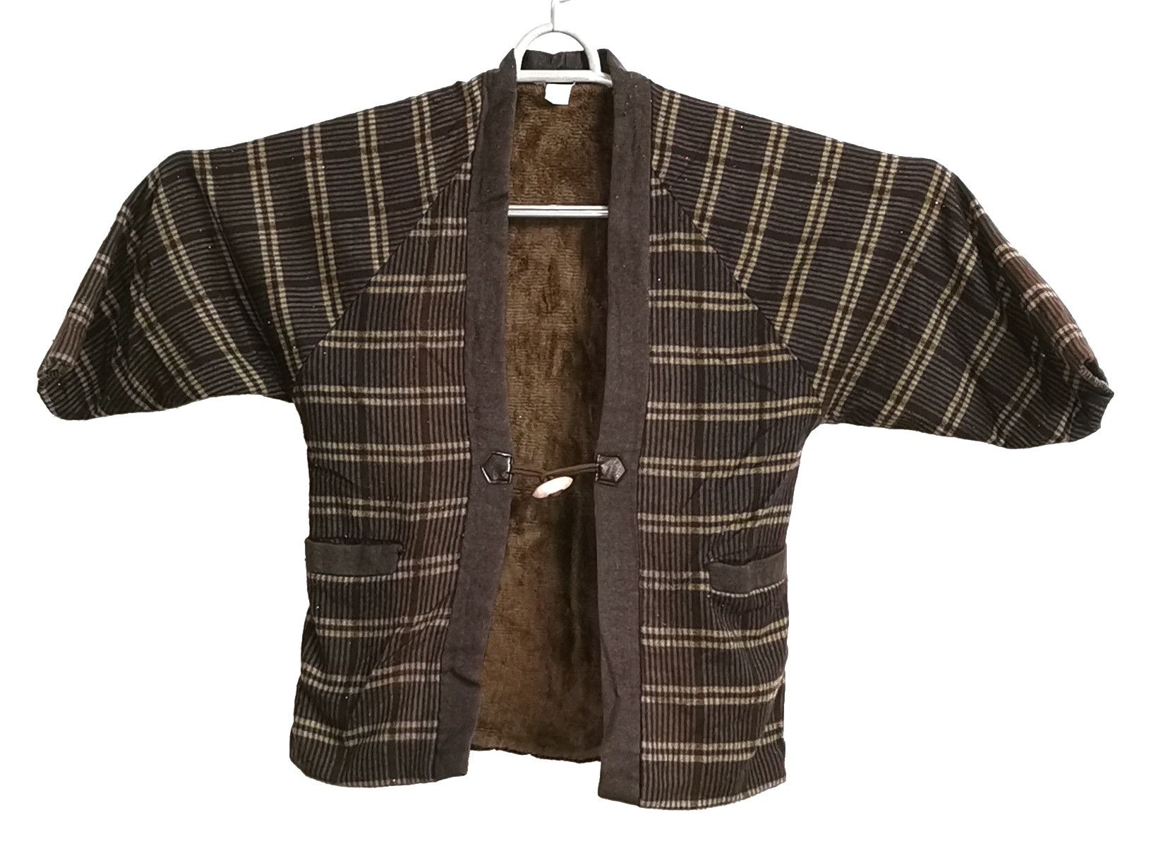 image of Kimono Japan Dragon x Pyjama Clothing Kimono Japanese Traditional in Brown, Men's (Size Small)