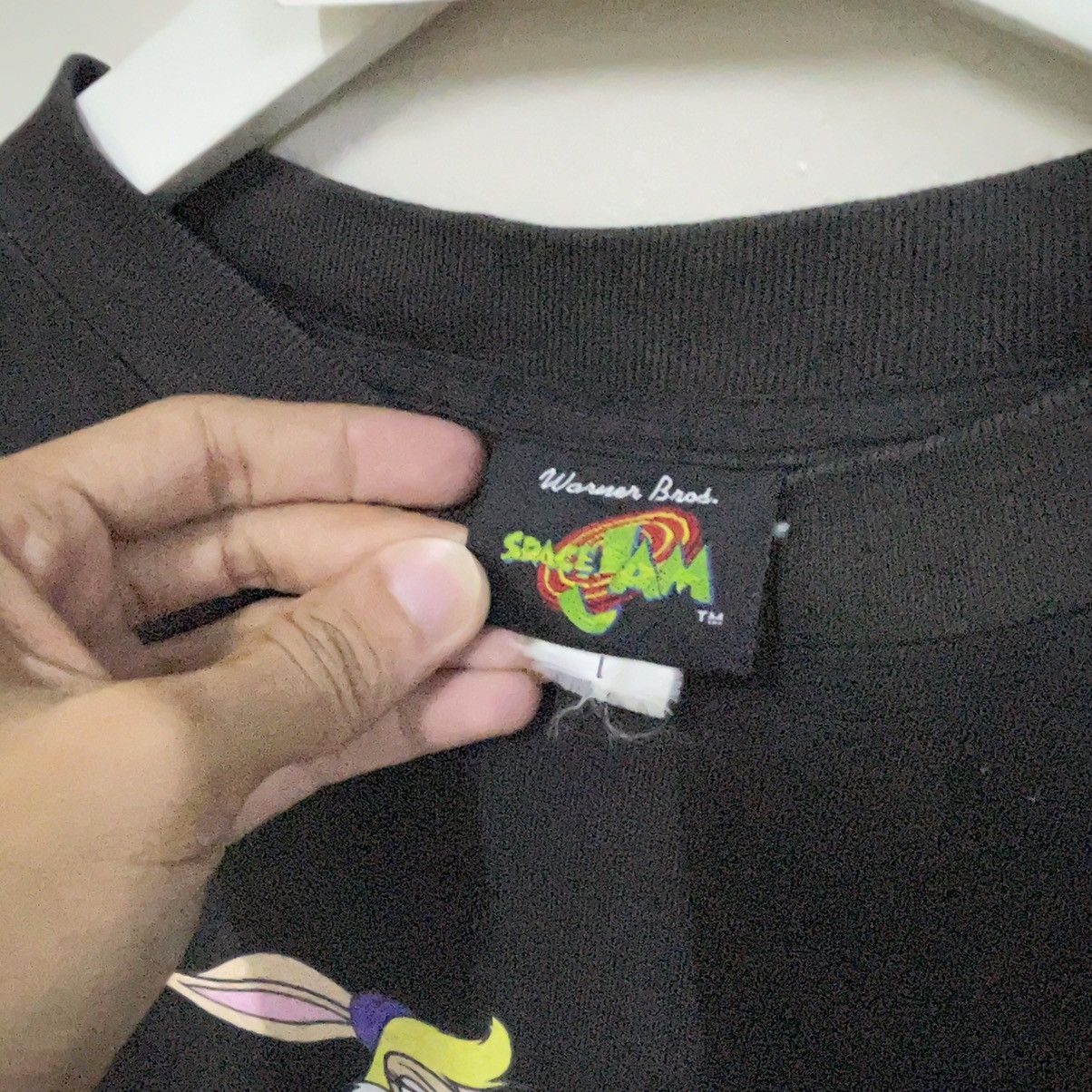 Vintage × Warner Bros 💥 90s SPACE JAM WARNER BROS MOVIE TSHIRT Size US L / EU 52-54 / 3 - 6 Thumbnail