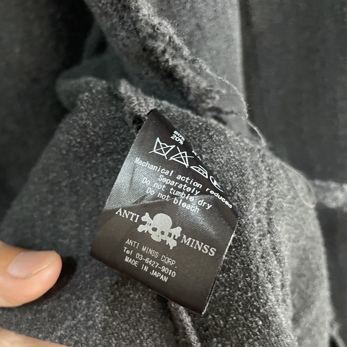 Hysteric Glamour × Japanese Brand × KMRii 💥Anti Ming Japan Distressed Wear Button Cardigan Size S / US 4 / IT 40 - 7 Thumbnail