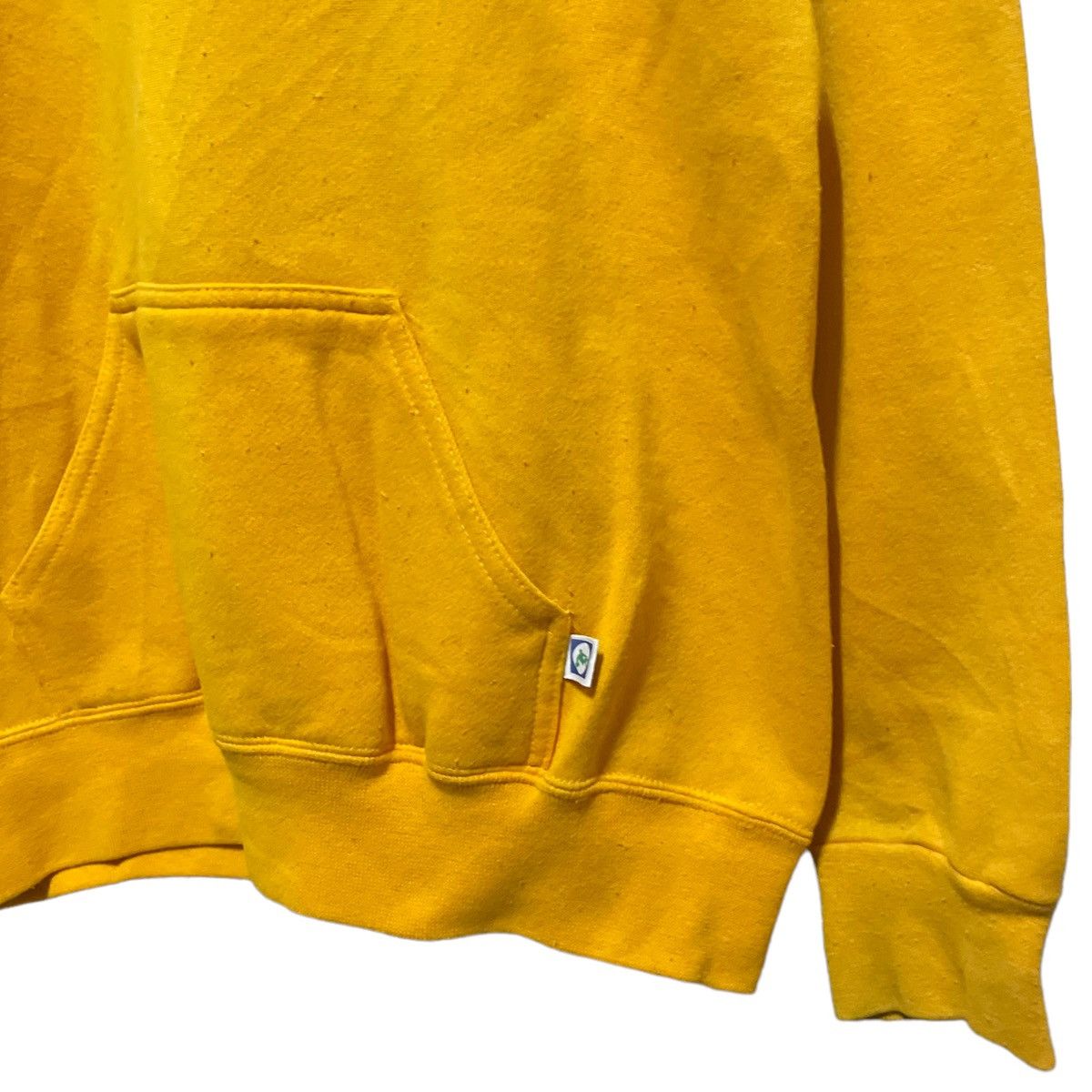 Russell Athletic × Vintage 🔥90s DISCUS ATHLETIC YELLOW PLAIN SWEATER HOODIE Size US L / EU 52-54 / 3 - 5 Thumbnail