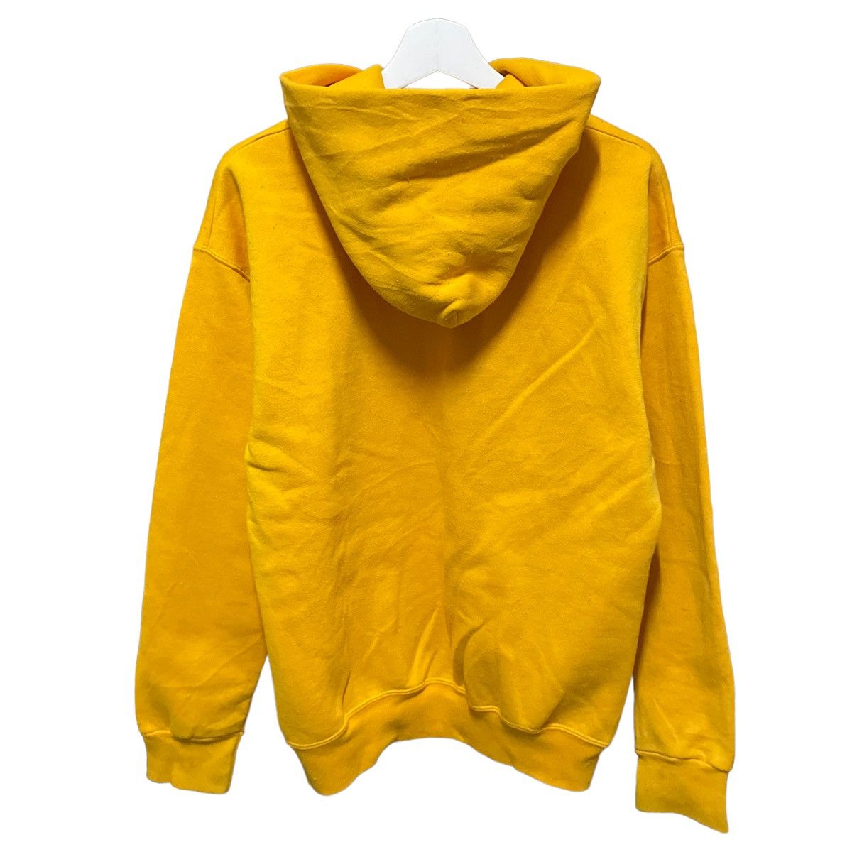 Russell Athletic × Vintage 🔥90s DISCUS ATHLETIC YELLOW PLAIN SWEATER HOODIE Size US L / EU 52-54 / 3 - 7 Thumbnail